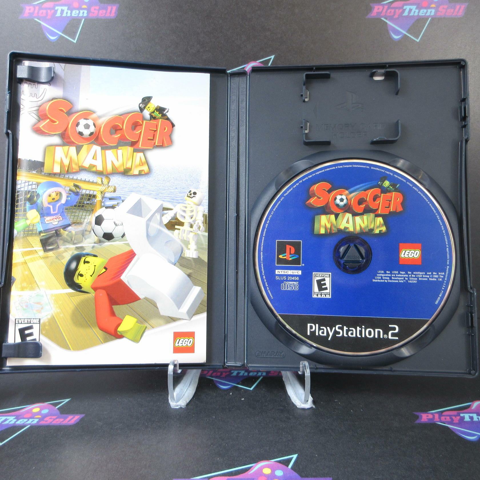 LEGO Soccer Mania PS2 PlayStation 2 AD Complete CIB - Very Good