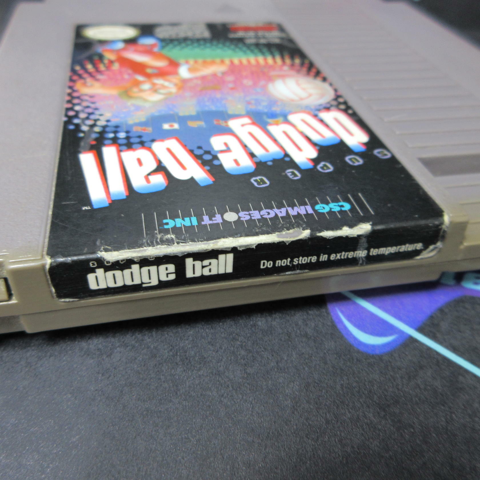 Super Dodge Ball Nintendo NES Cart Only AD Authentic / Tested - Very Good