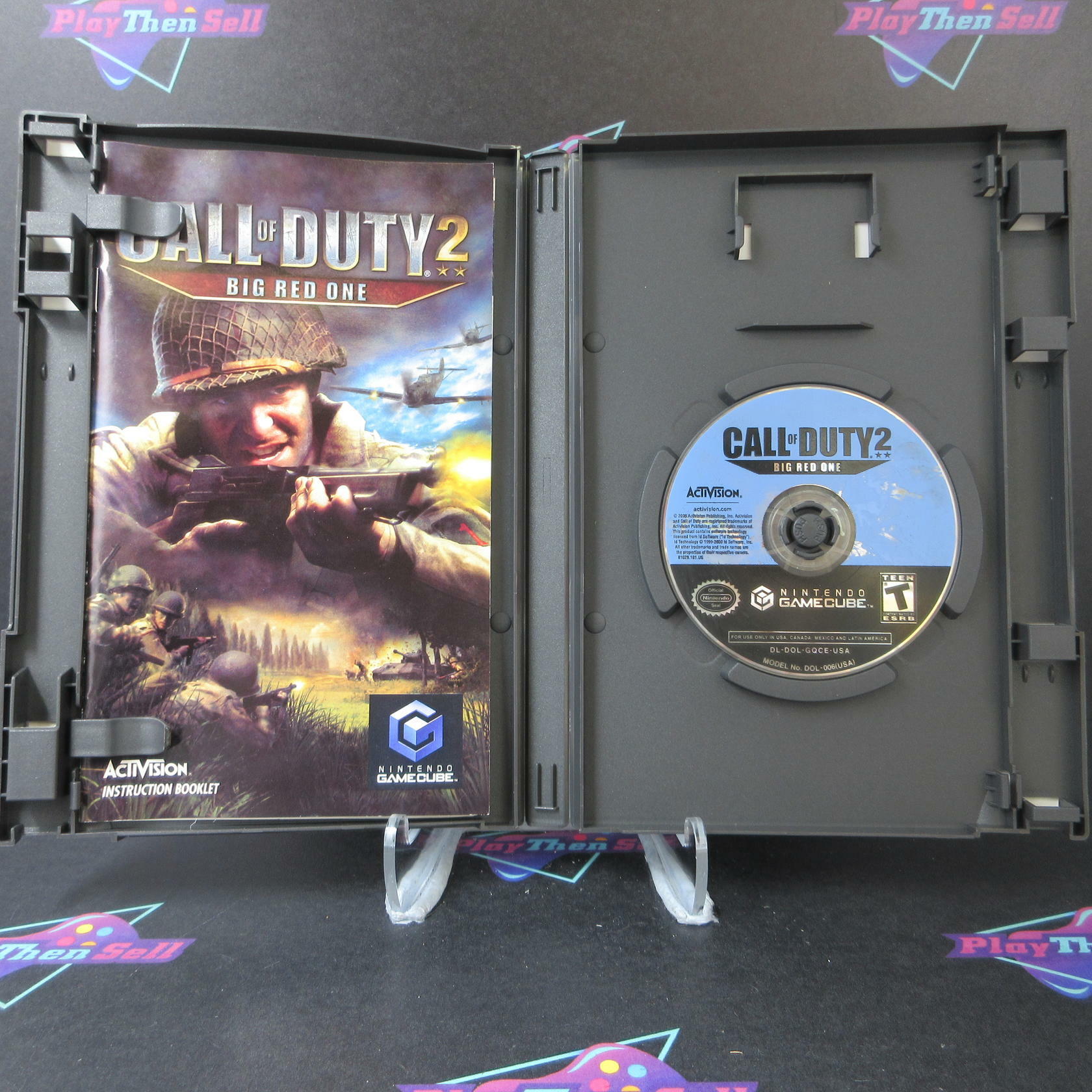 Call of Duty 2 Big Red One Nintendo Gamecube - Like New
