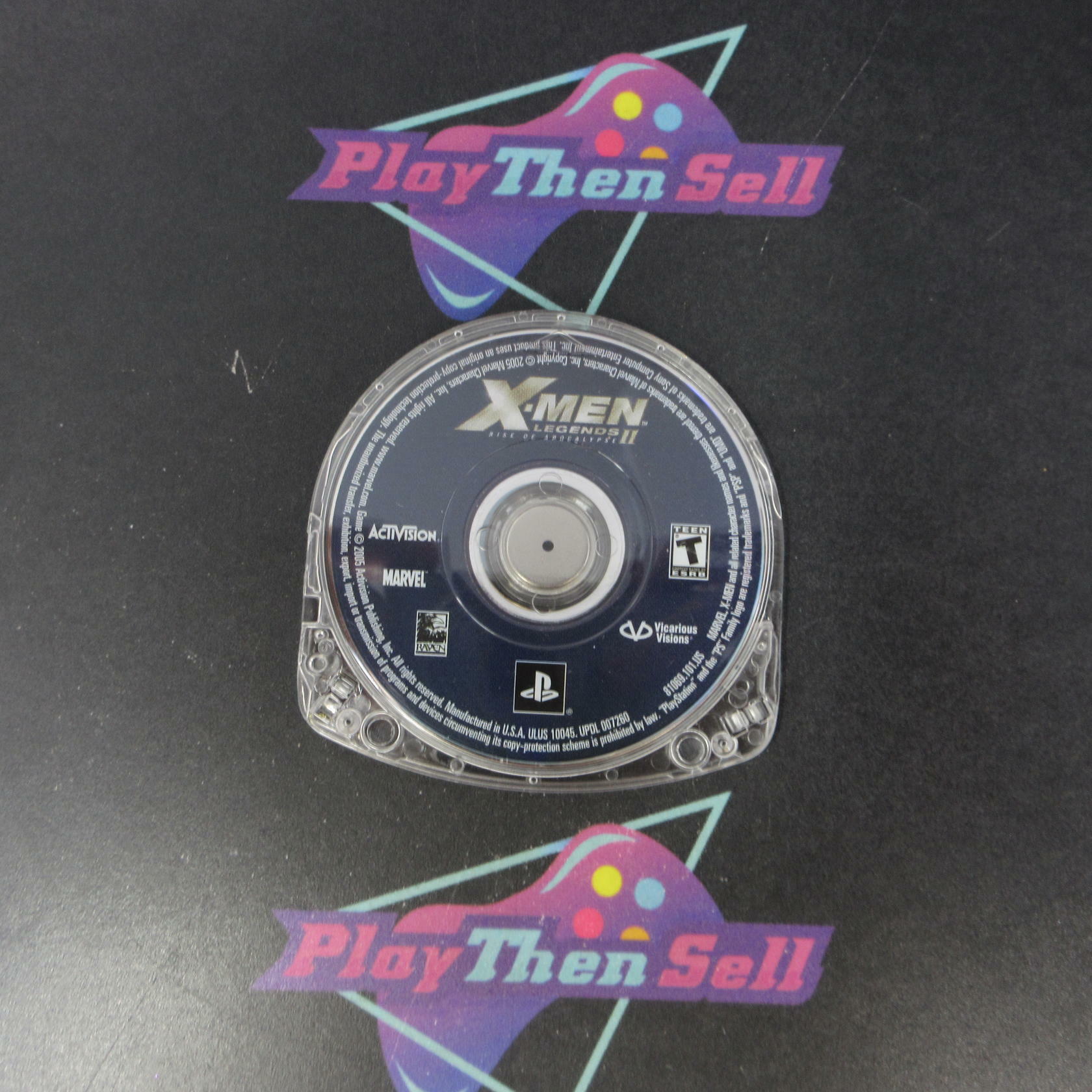 X-men Legends II: Rise of Apocalypse Clear UMD Disc Only - Very Good