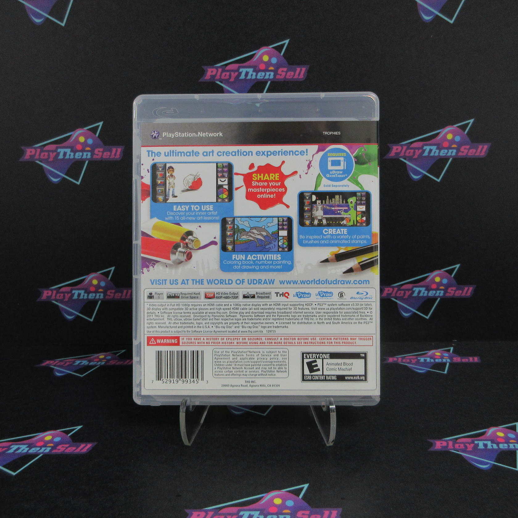 uDraw Studio: Instant Artist Software Only PS3 PlayStation 3 - Very Good