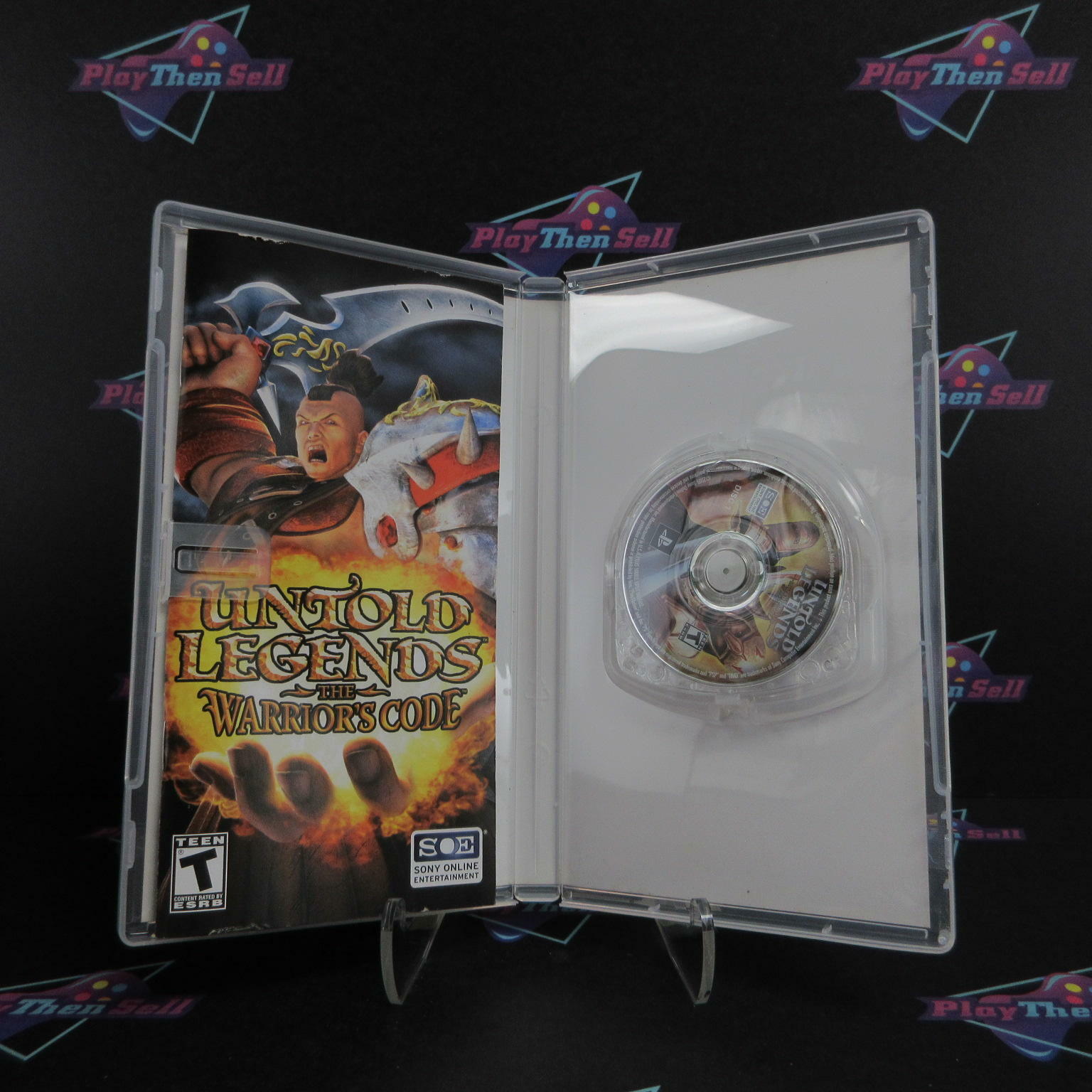 Untold Legends The Warrior's Code Clear UMD Sony PSP - Like New