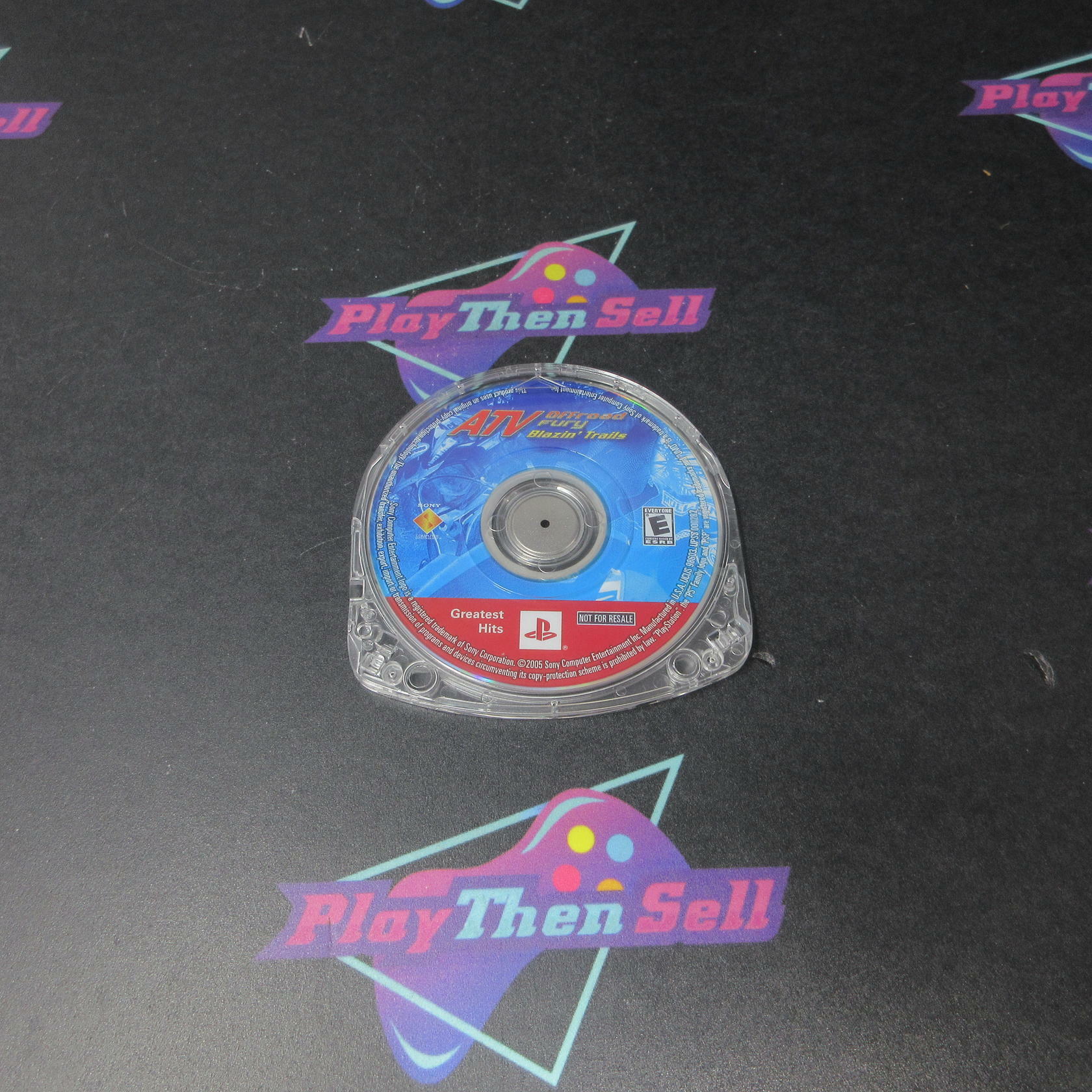 ATV Offroad Fury Blazin Trails GH Clear UMD Sony PSP Disc Only - Very Good