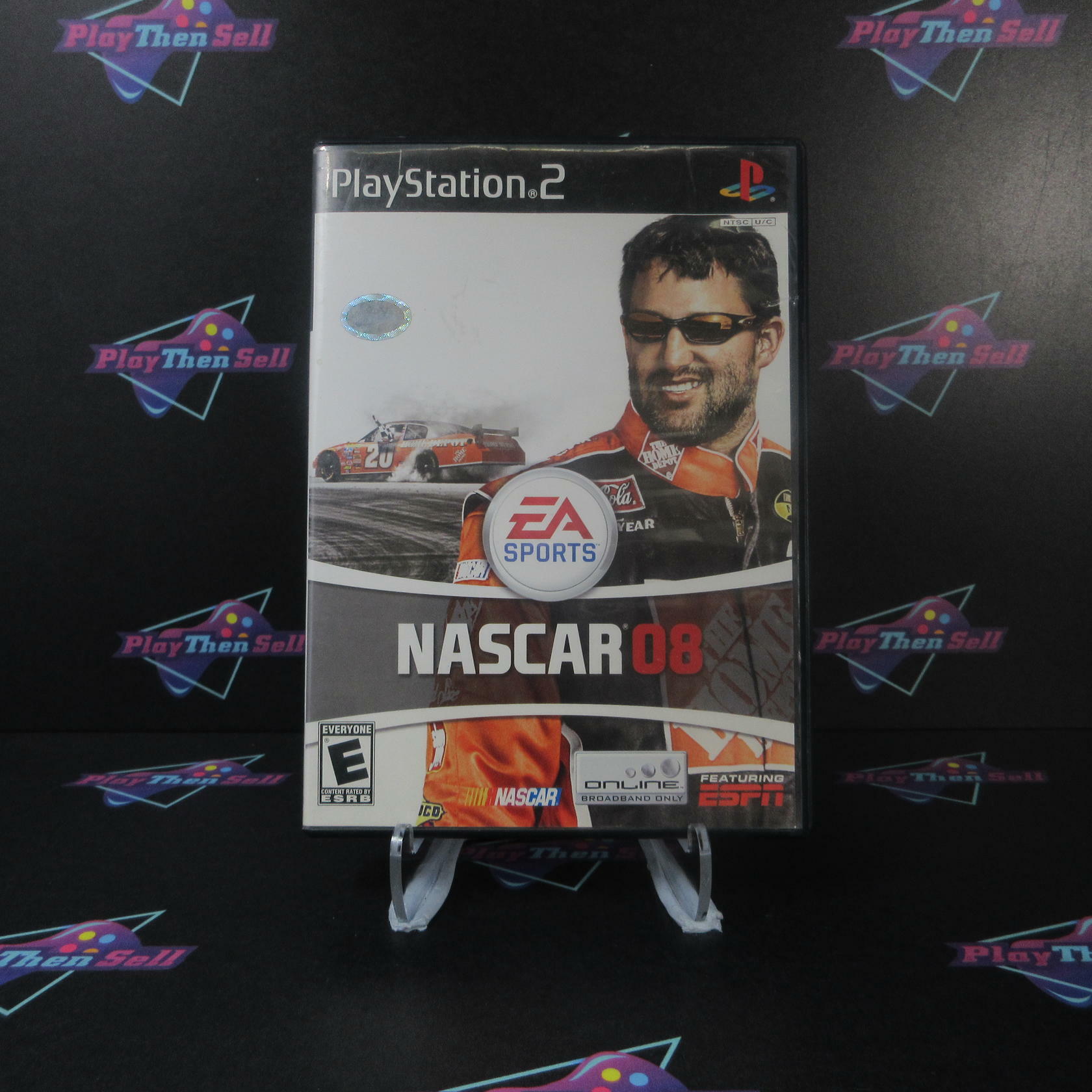 NASCAR 08 PS2 PlayStation 2 AD Complete CIB - Very Good