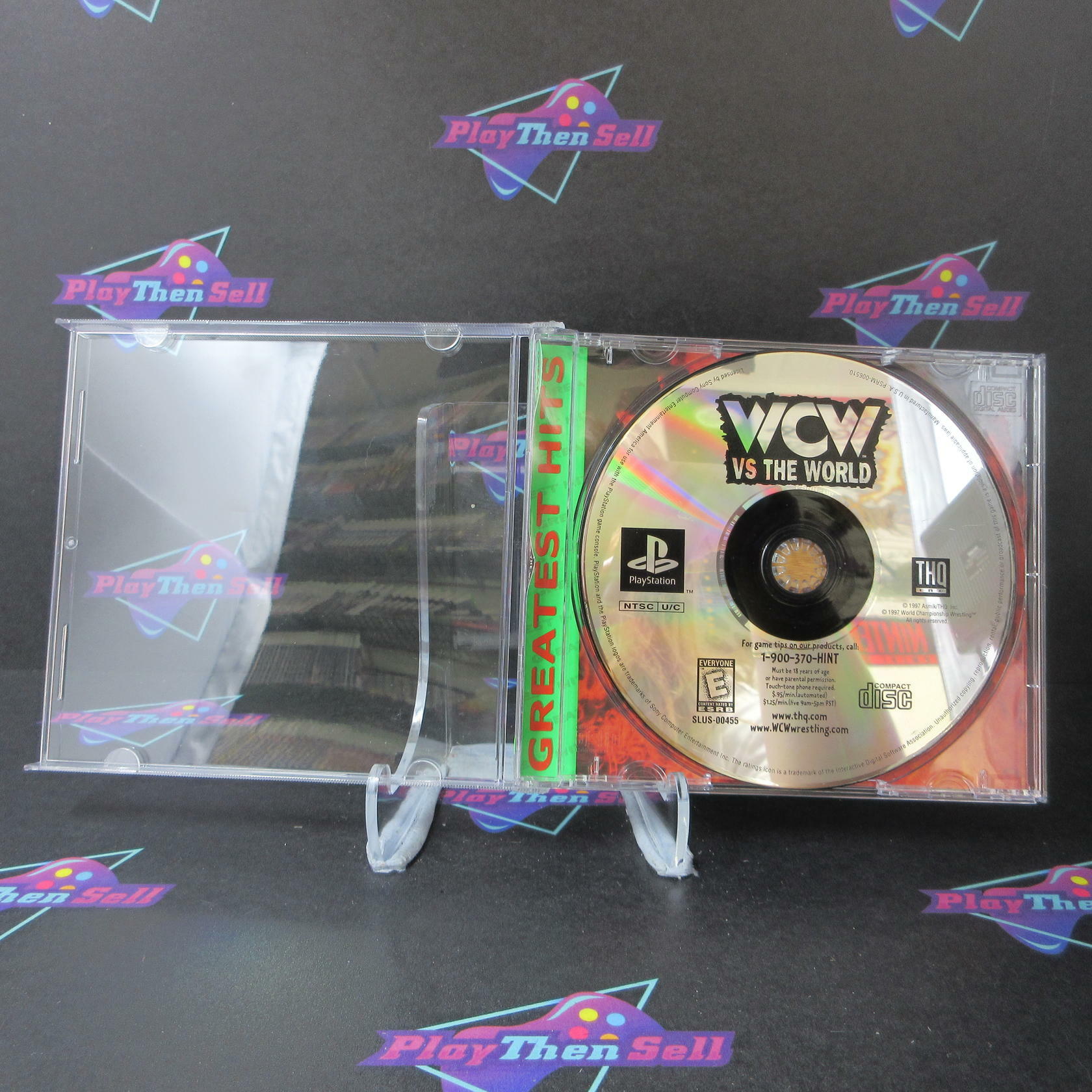 WCW Vs The World GH PS1 PlayStation 1 - Very Good