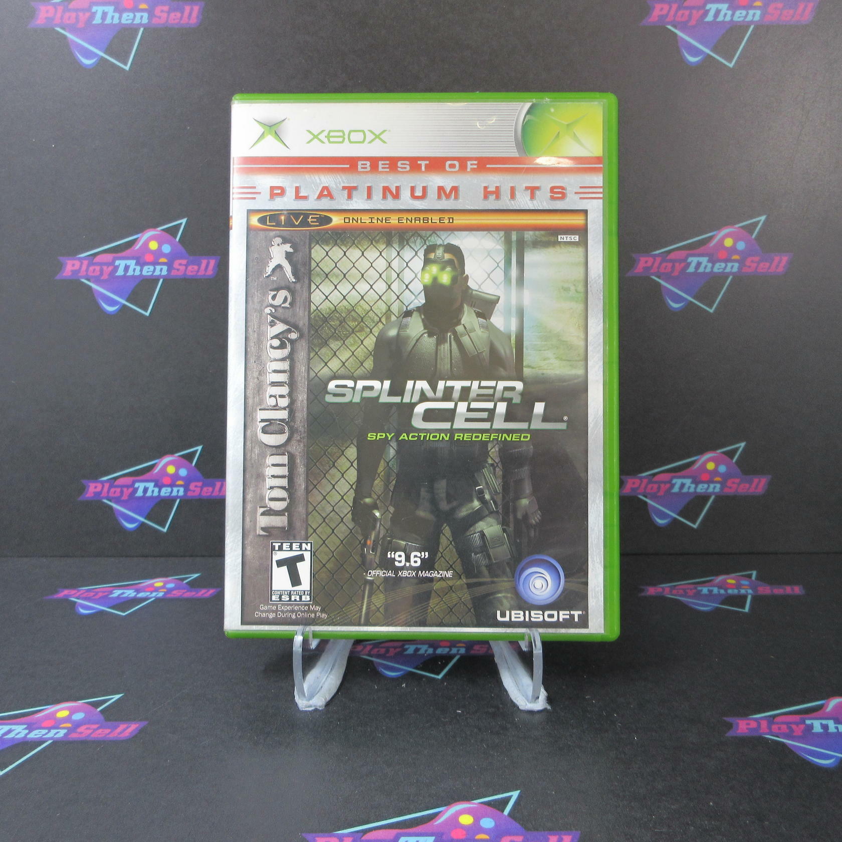 Tom Clancy's Splinter Cell PH Xbox MD Complete CIB - Very Good