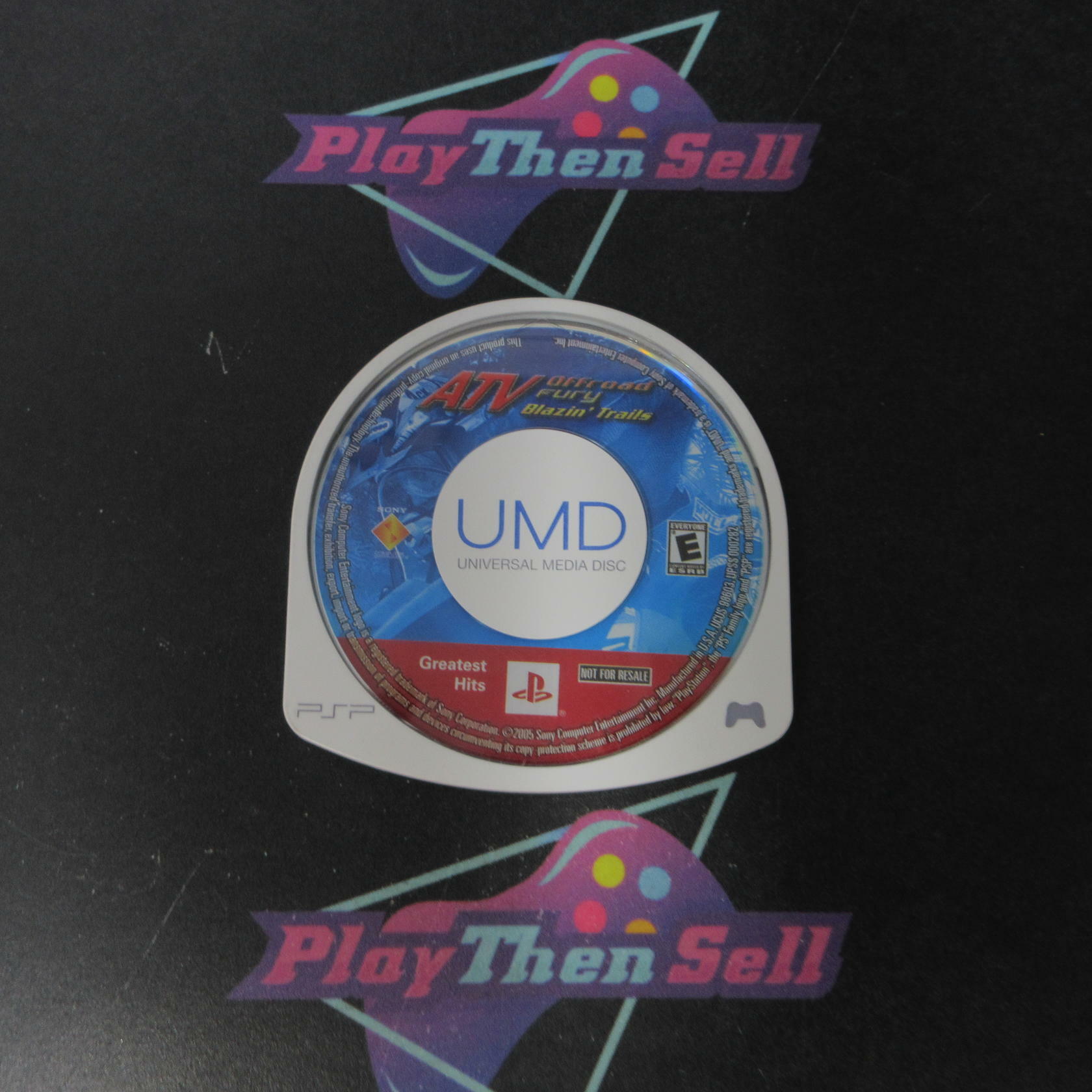 ATV Offroad Fury Blazin Trails GH Sony PSP Disc Only - Very Good