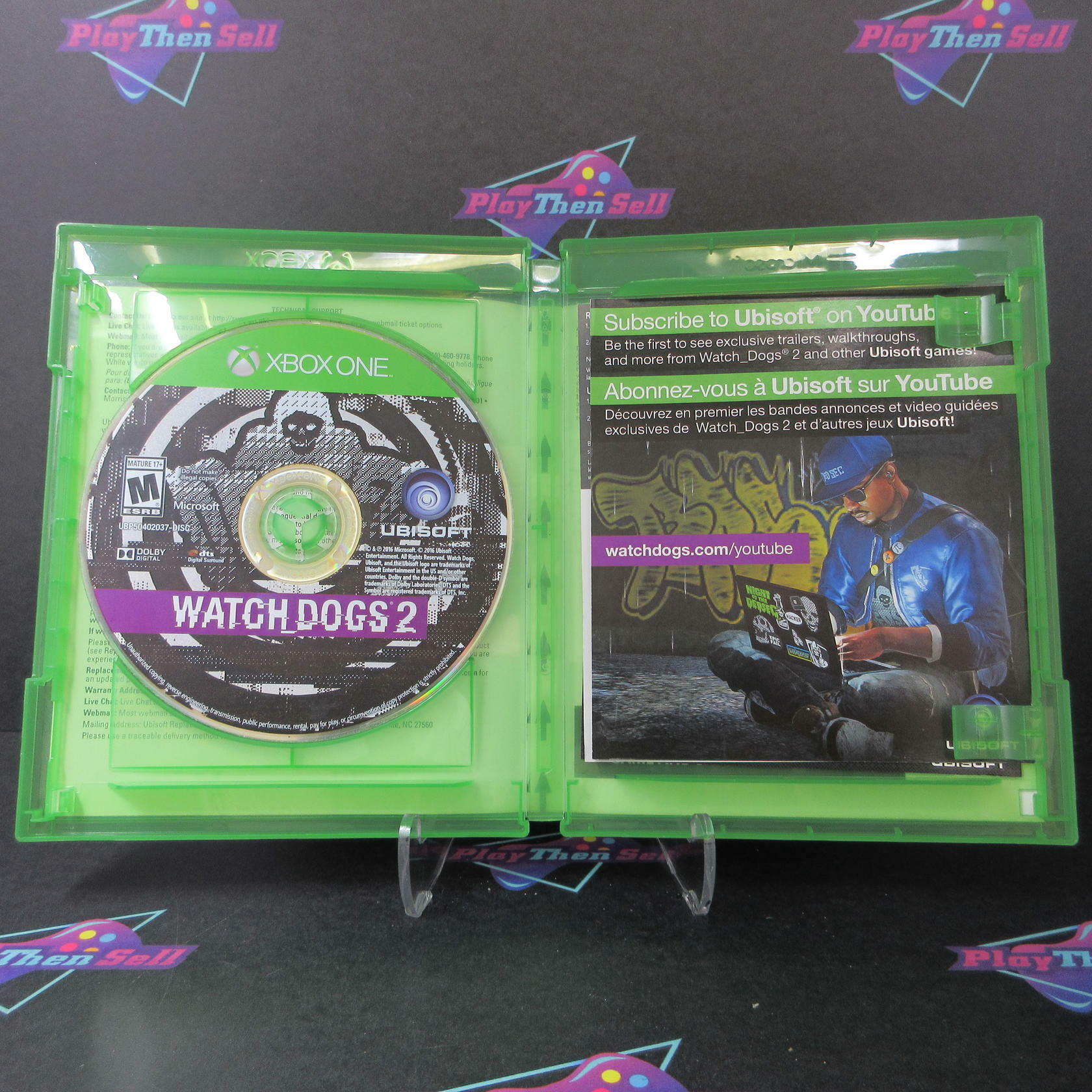 Watch Dogs 2 Xbox One AD Complete CIB - Very Good