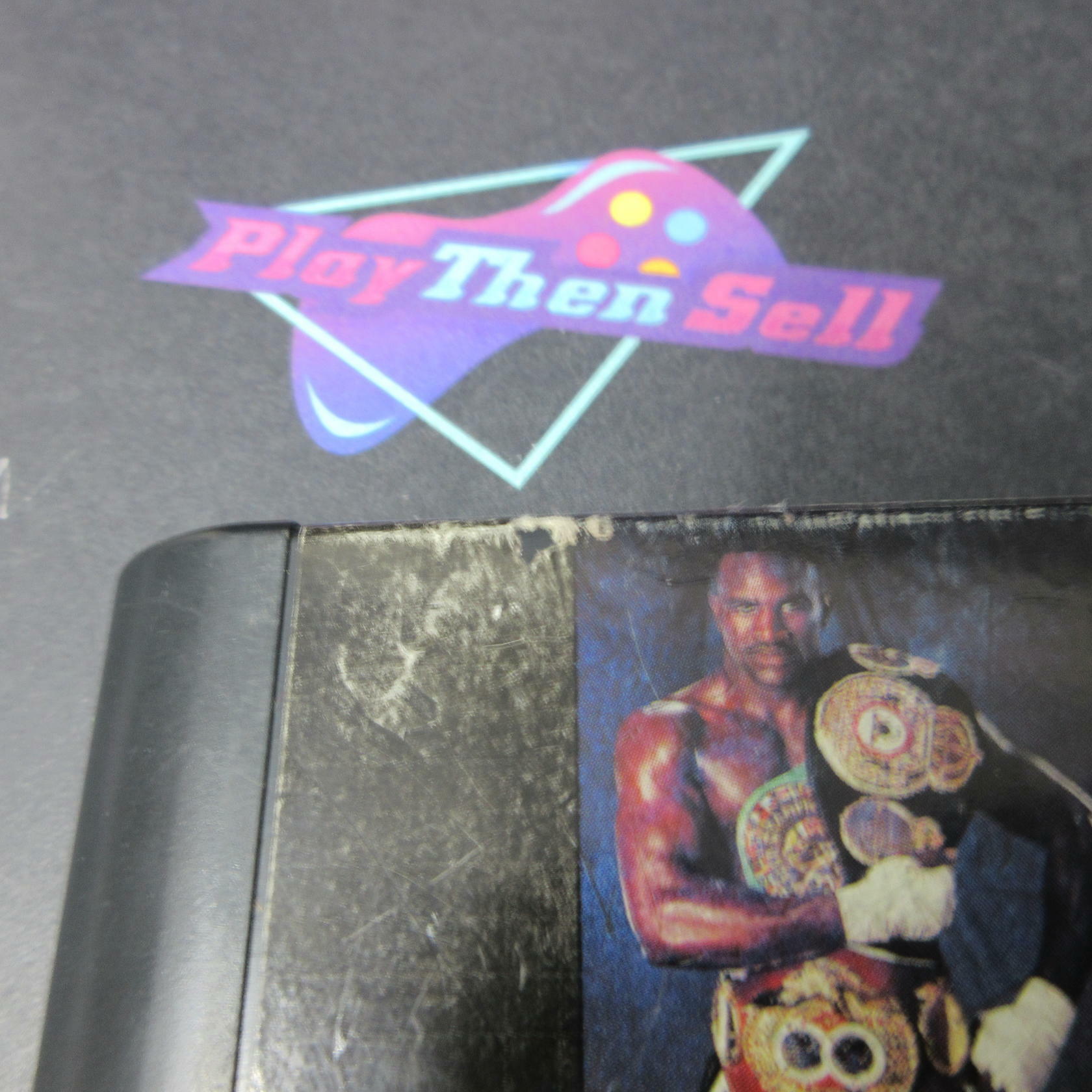 Evander Holyfield's Real Deal Boxing - Sega Genesis Cart Only AD - Very Good