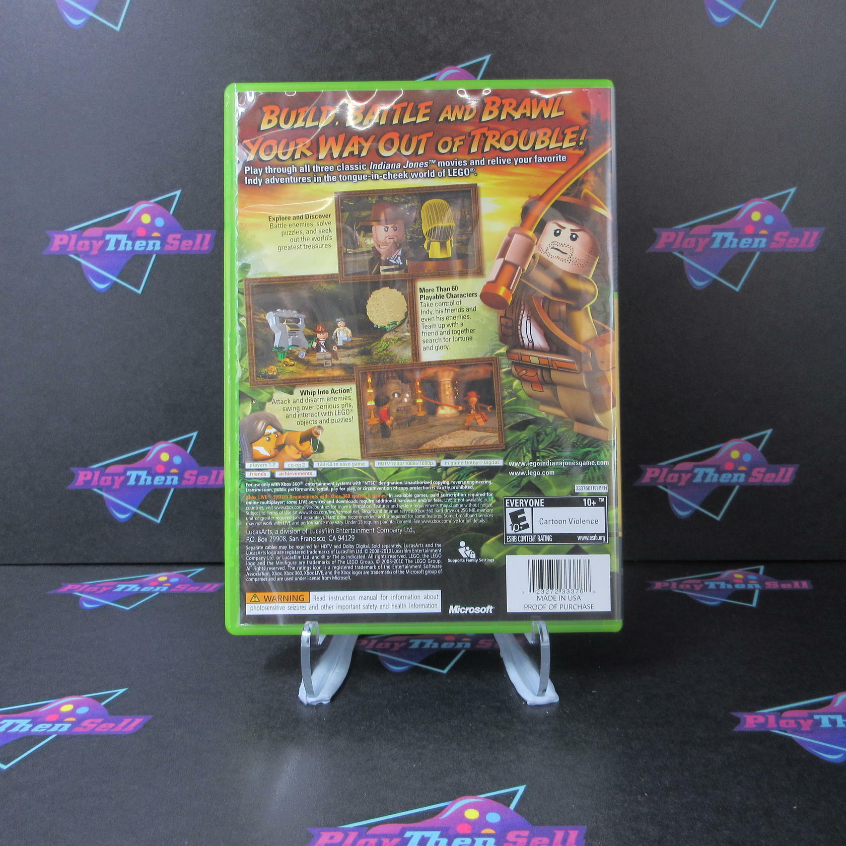 Lego Indiana Jones The Original Adventures Xbox 360 PH - Like New