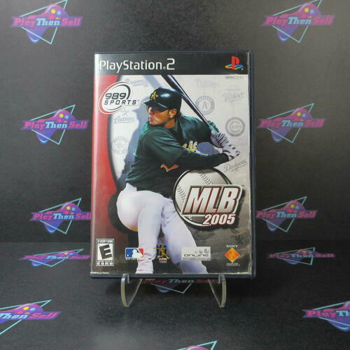 MLB 2005 PS2 PlayStation 2 AD Complete CIB - Very Good