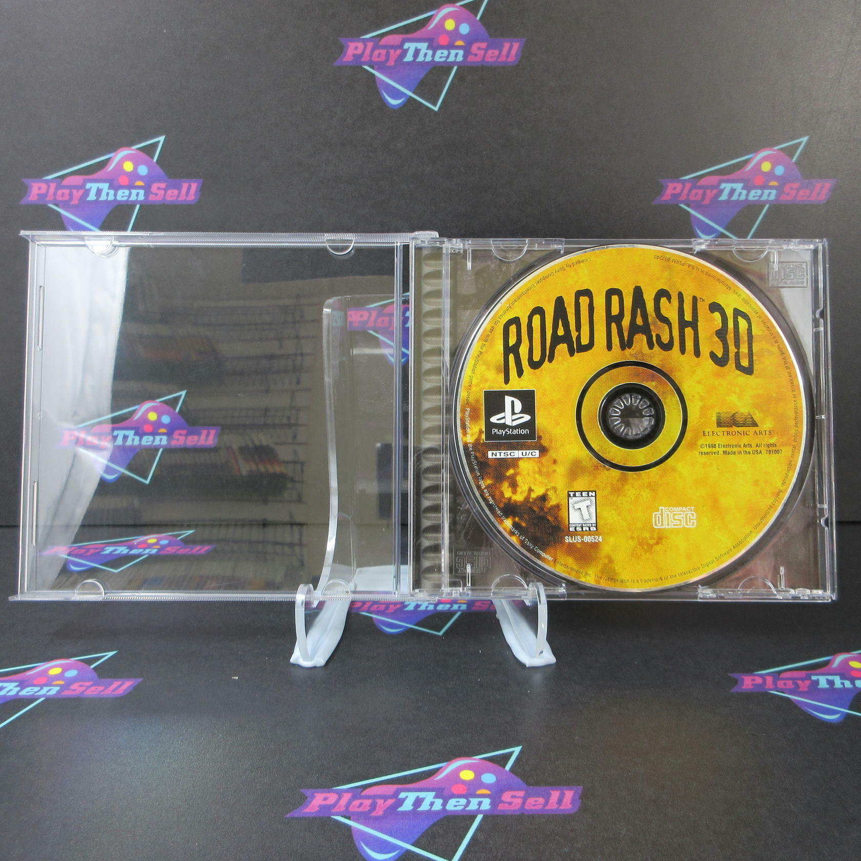 Road Rash 3D PS1 PlayStation 1 - Very Good