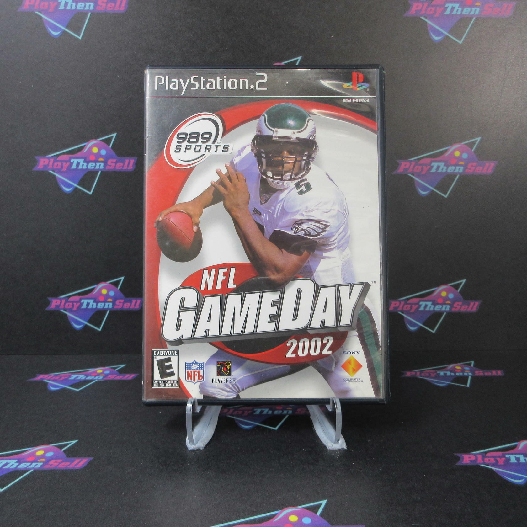NFL GameDay 2002 PS2 PlayStation 2 AD Complete CIB - Very Good