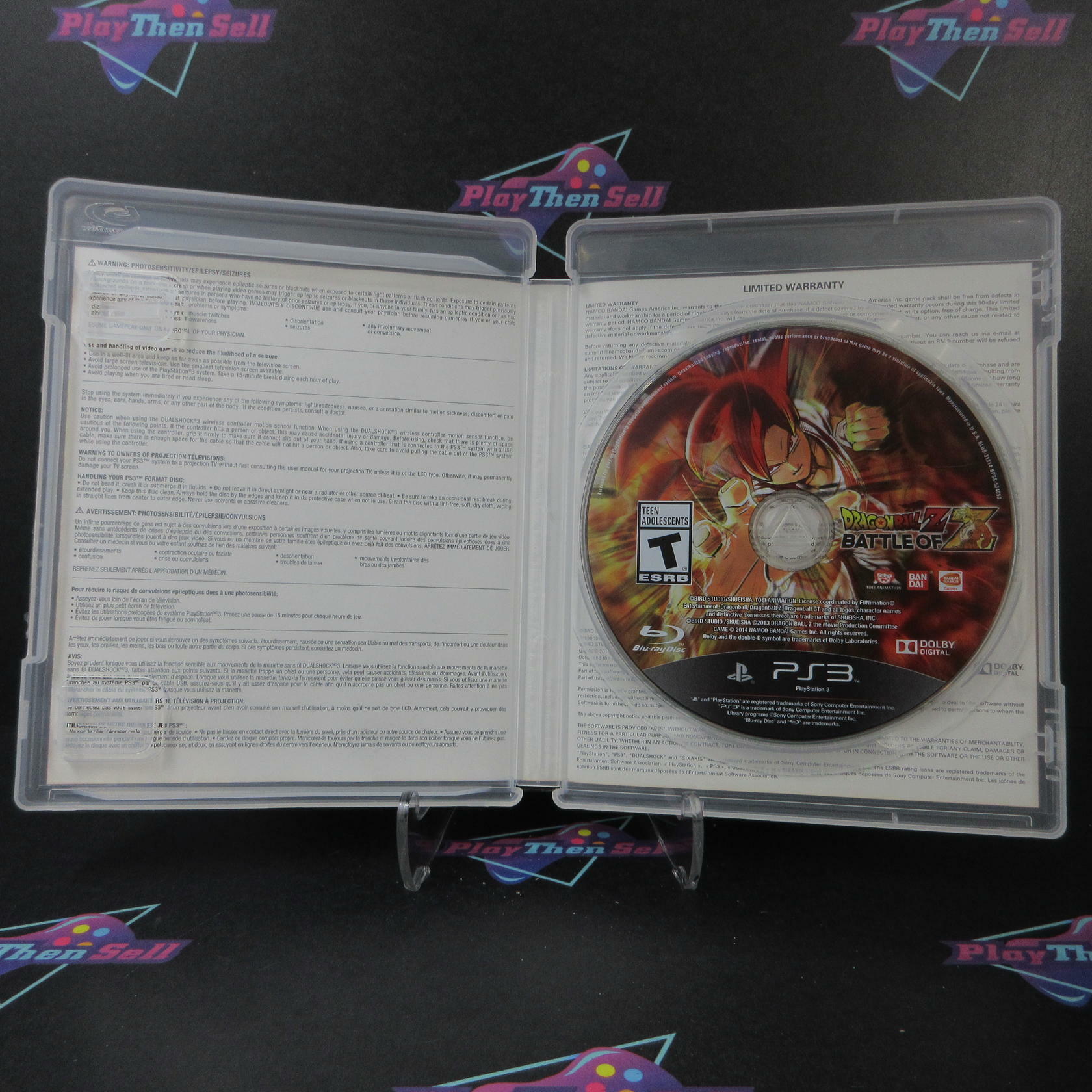 Dragon Ball Z Battle of Z PS3 PlayStation 3 - Like New