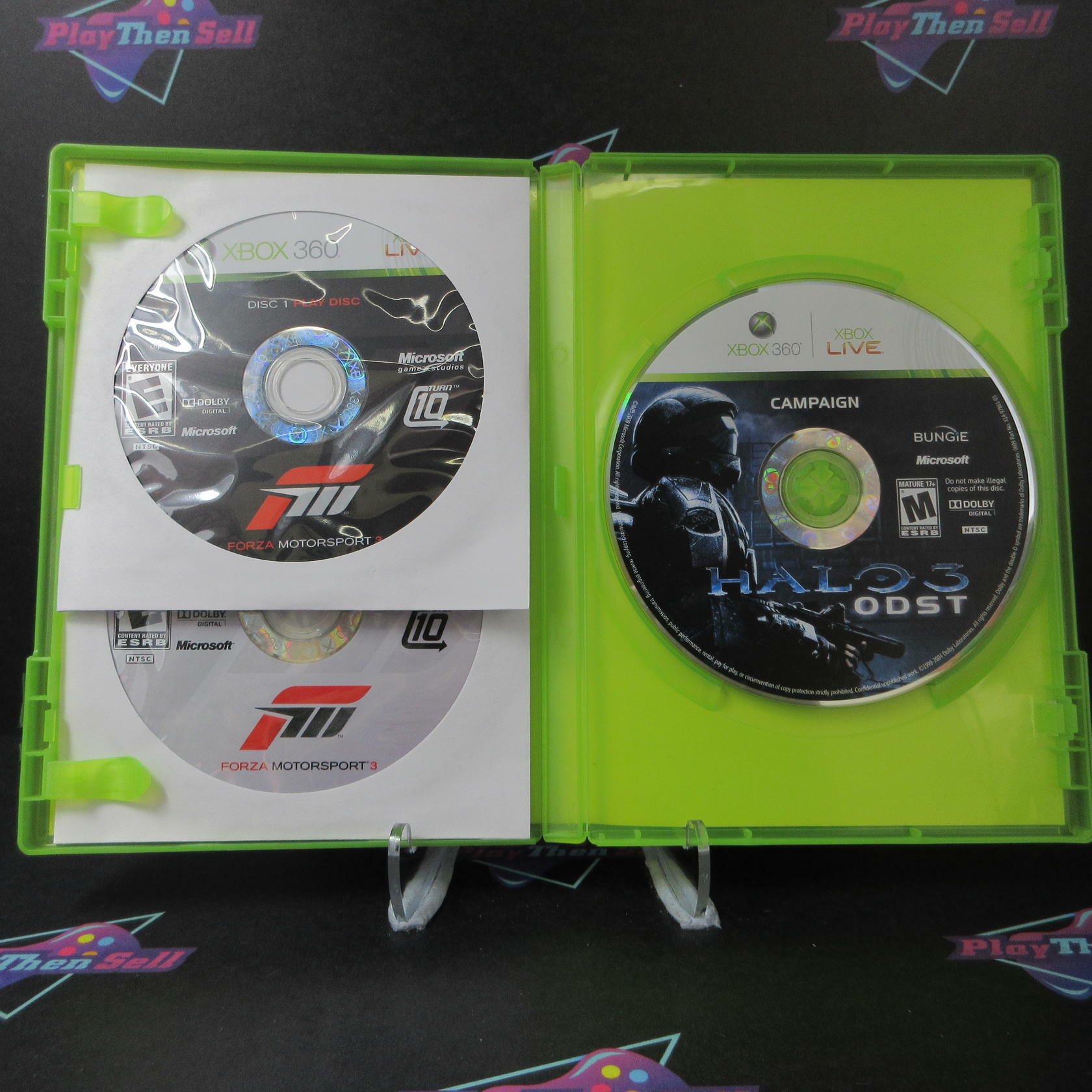 Forza Motorsport 3 / Halo 3 ODST Xbox 360 - Very Good