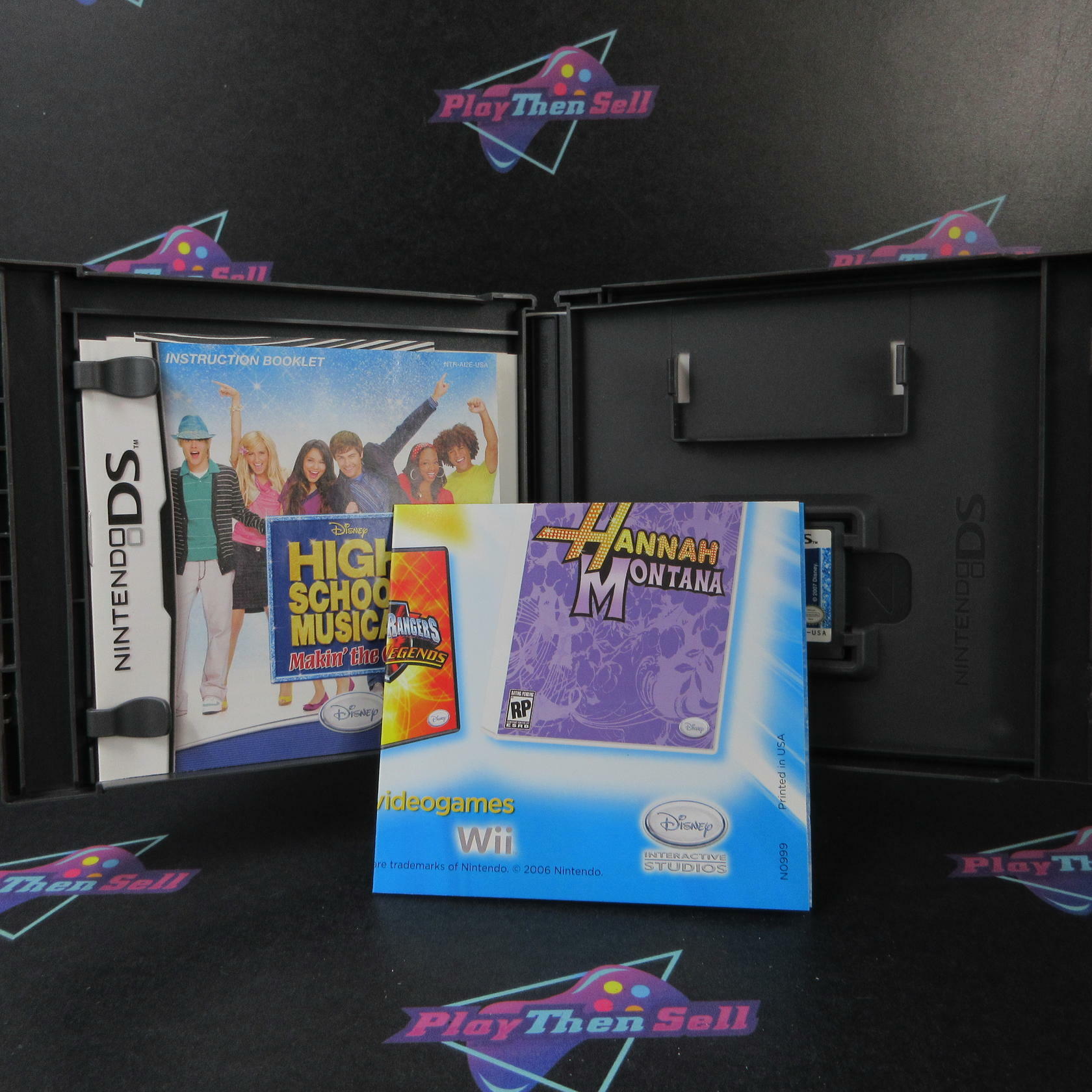 High School Musical Makin the Cut Nintendo DS + Poster / Reg Card - Like New