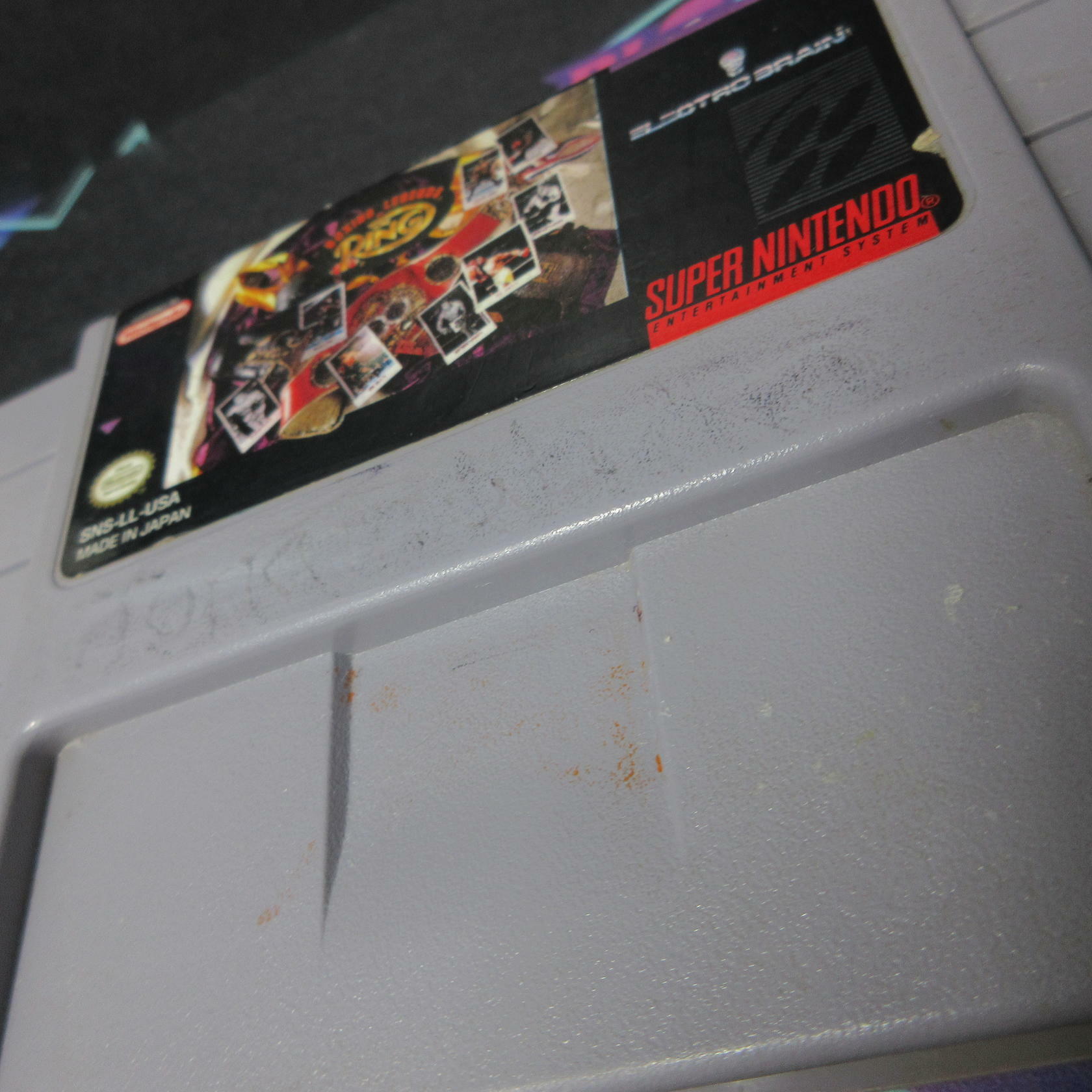 Boxing Legends of the Ring Nintendo SNES Cart Only AD Authentic / Tested - Very Good