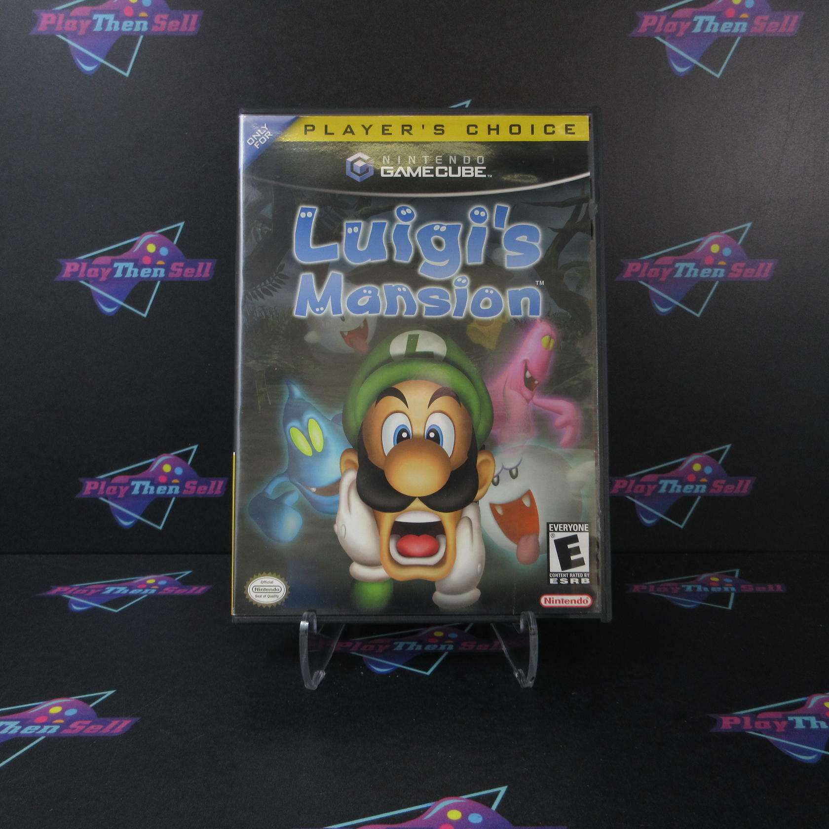 Luigi's Mansion Player's Choice Nintendo GameCube AD/NM - Very Good