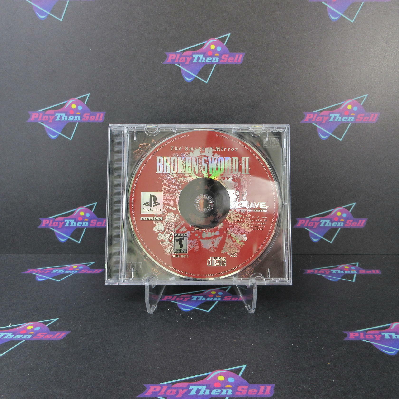 Broken Sword II The Smoking Mirror PS1 PlayStation 1 - Very Good