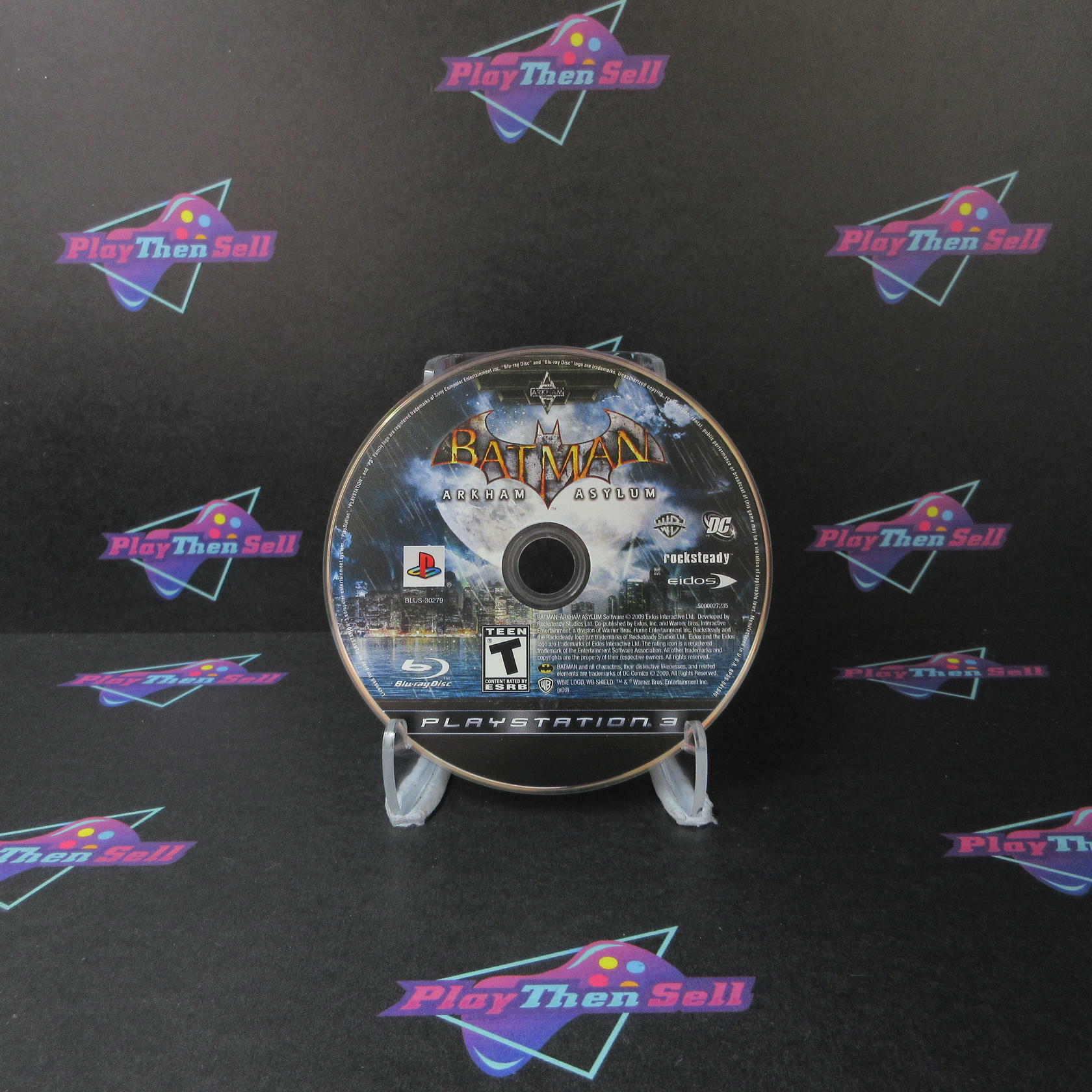 Batman Arkham Asylum PS3 PlayStation 3 Disc Only - Very Good