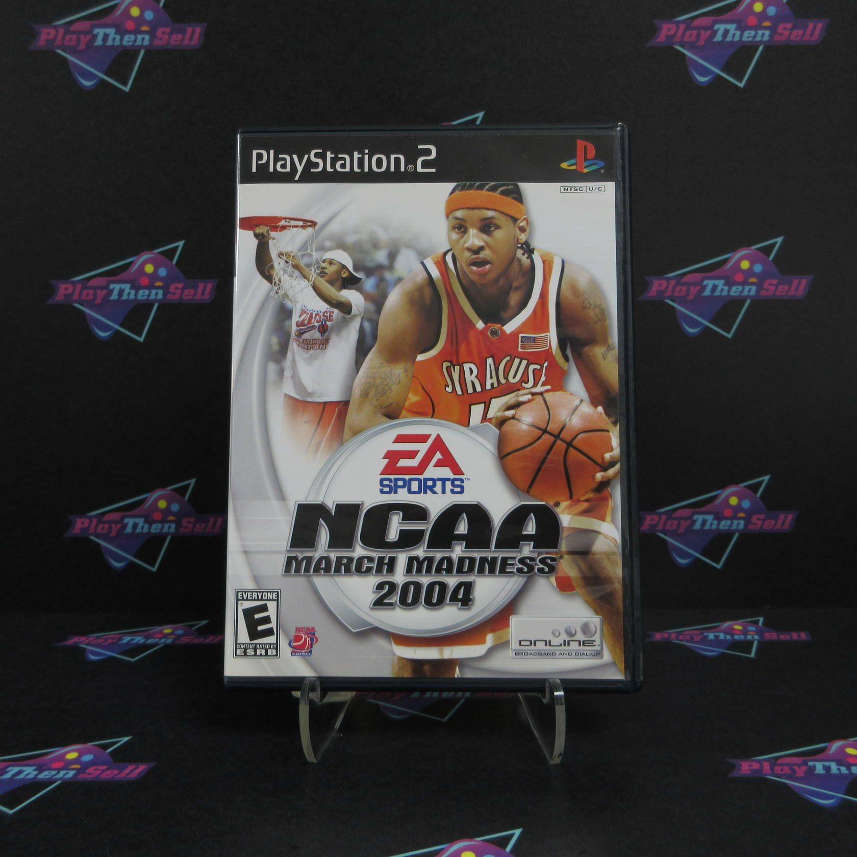 NCAA March Madness 2004 PS2 PlayStation 2 AD Complete CIB - Very Good