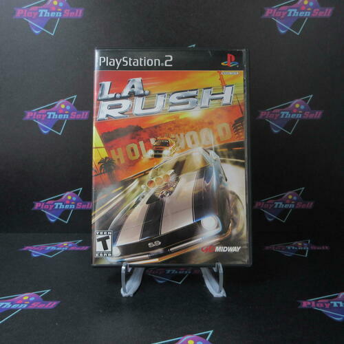 L.A. Rush PS2 PlayStation 2 + Bonus Disc / Reg Card - Like New