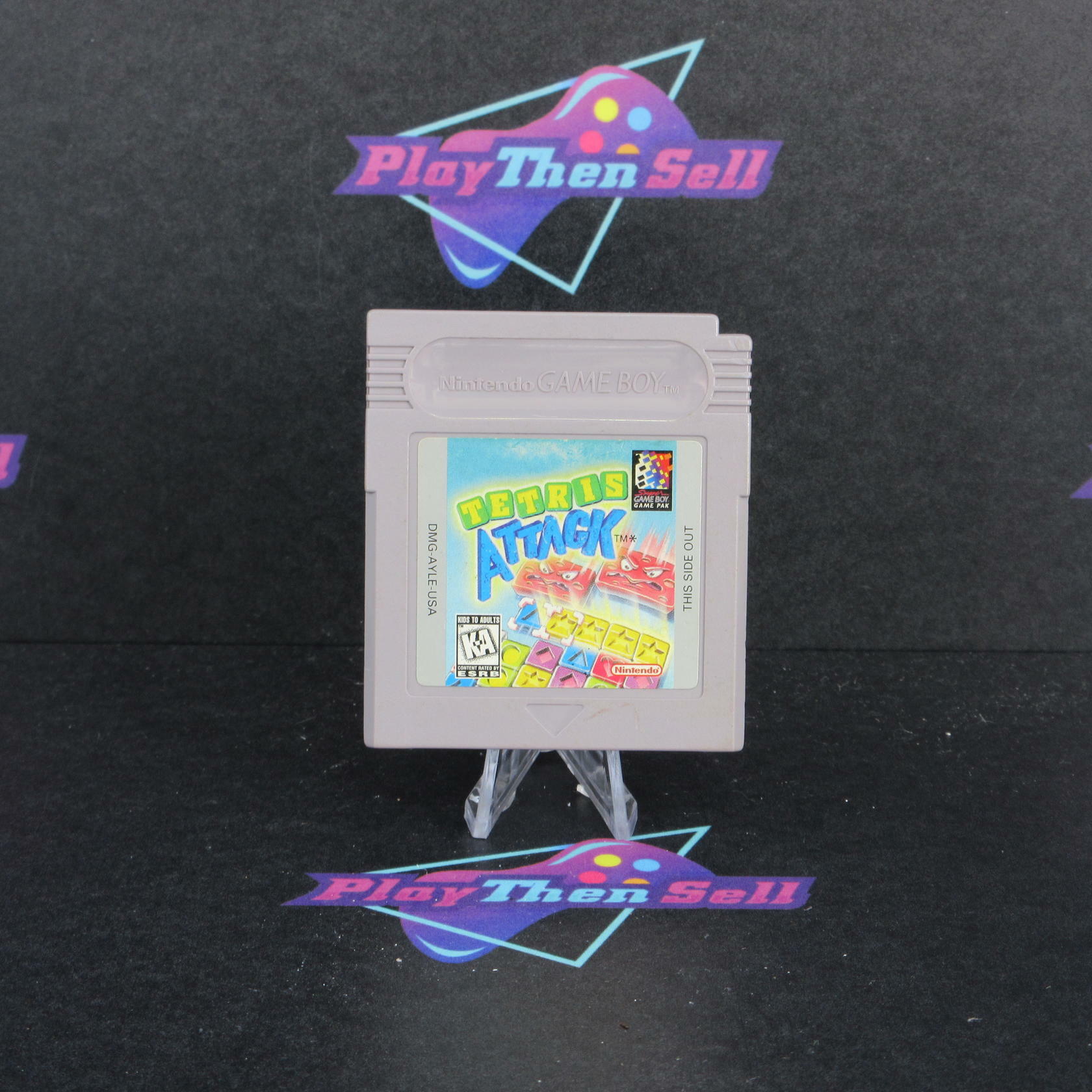 Tetris Attack Nintendo Gameboy Cart Only Authentic / Tested - Very Good