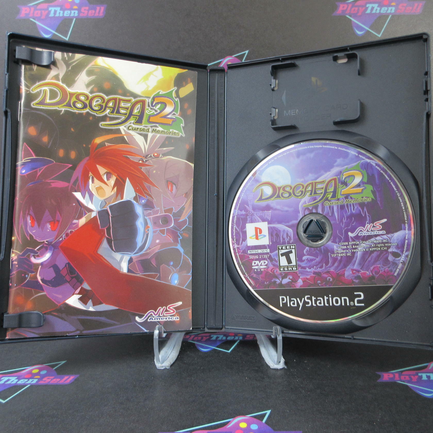 Disgaea 2 Cursed Memories PS2 PlayStation 2 + Reg Card - Like New