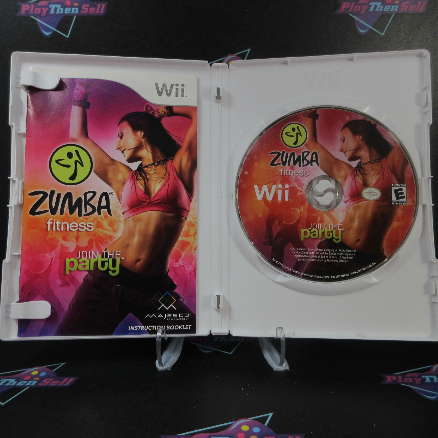 Zumba Fitness Nintendo Wii AD Complete CIB - Very Good