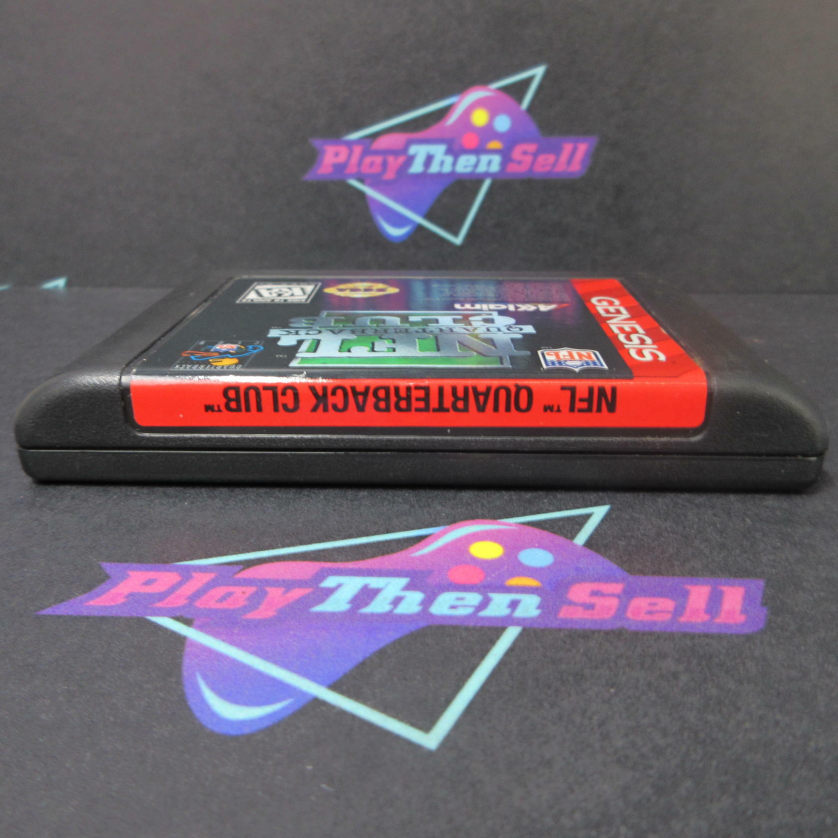 NFL Quarterback Club Sega Genesis Cartridge Only Authentic / Tested - Very Good