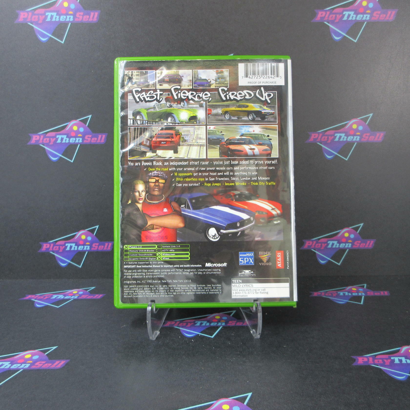 Test Drive Xbox Platinum Hits - Very Good