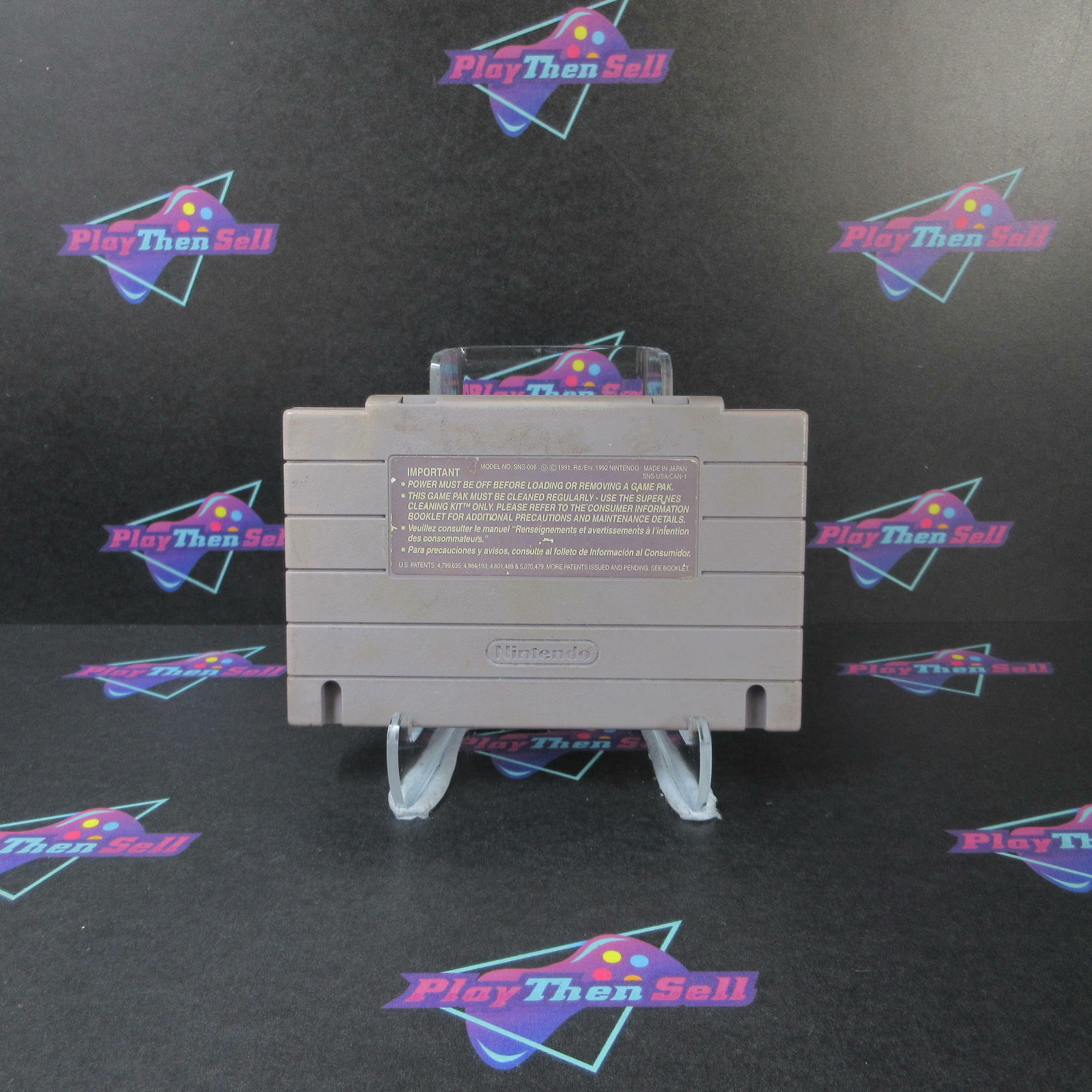 Boxing Legends of the Ring Nintendo SNES Cart Only AD Authentic / Tested - Very Good