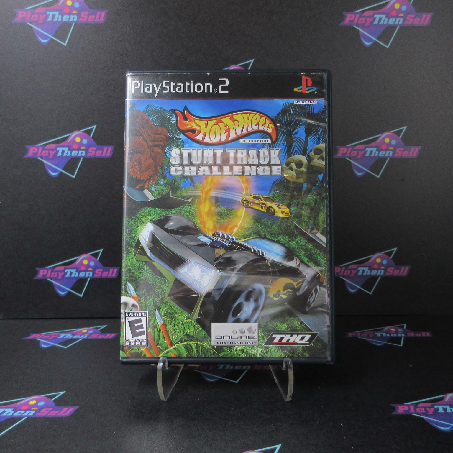 Hot Wheels Stunt Track Challenge PlayStation 2 AD/NM - Very Good