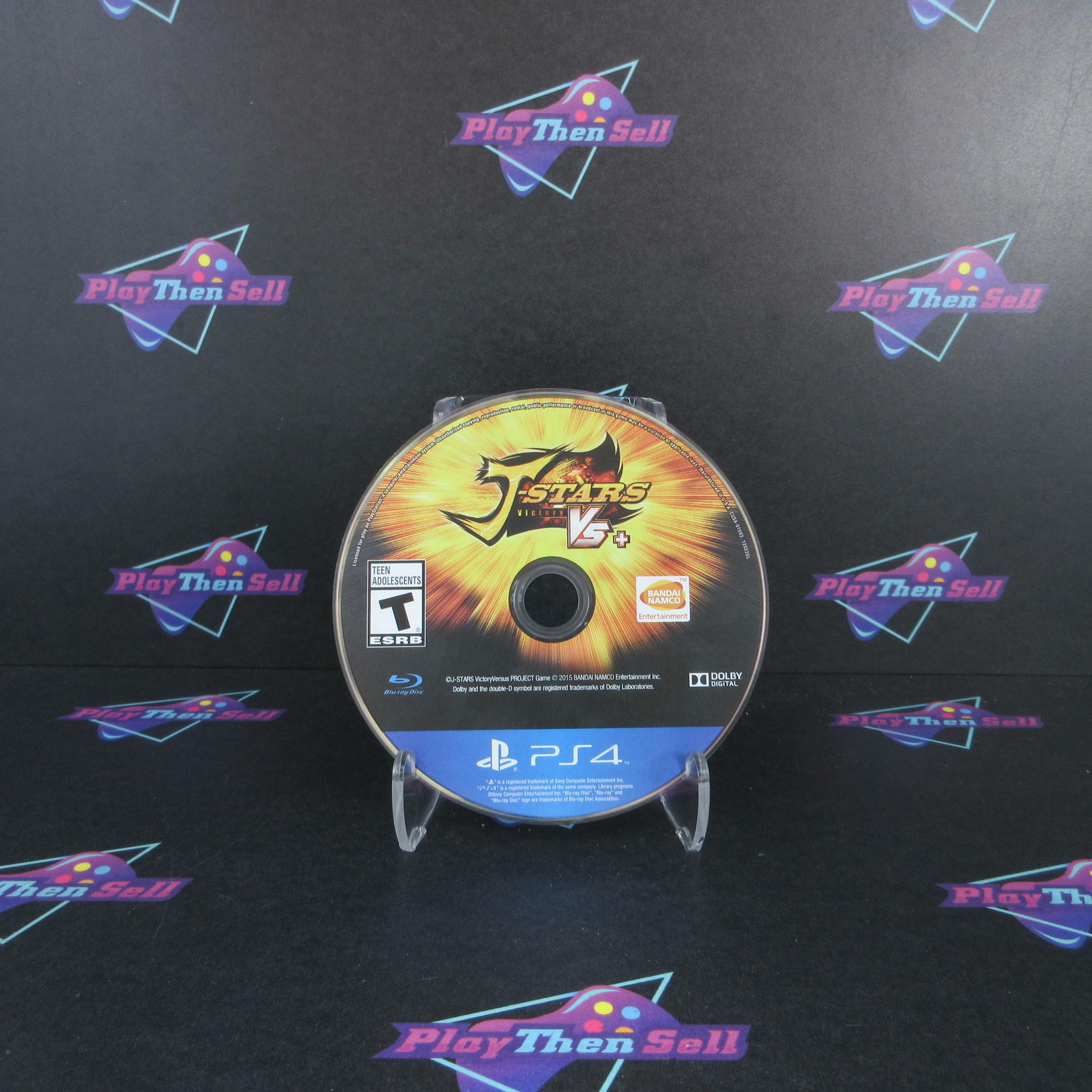 J-Stars Victory Vs+ - PlayStation 4 PS4 Disc Only Authentic / Tested - Very Good
