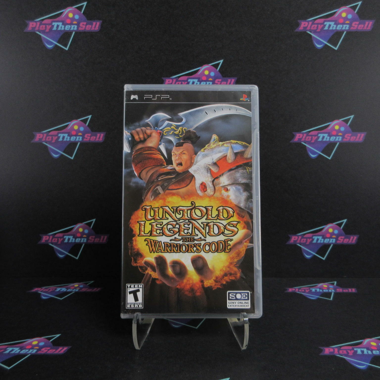 Untold Legends The Warrior's Code Clear UMD Sony PSP - Like New