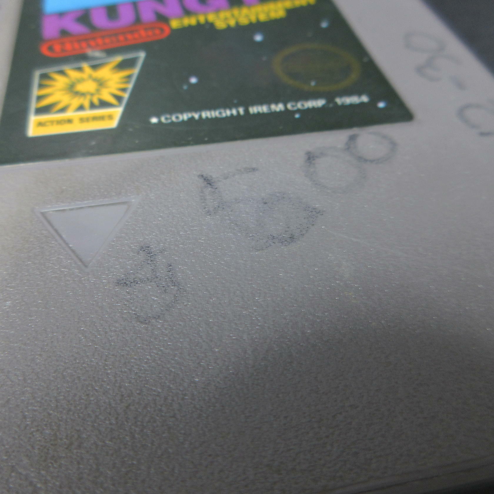 Kung Fu NES Nintendo Cartridge Only AD Authentic / Tested - Very Good