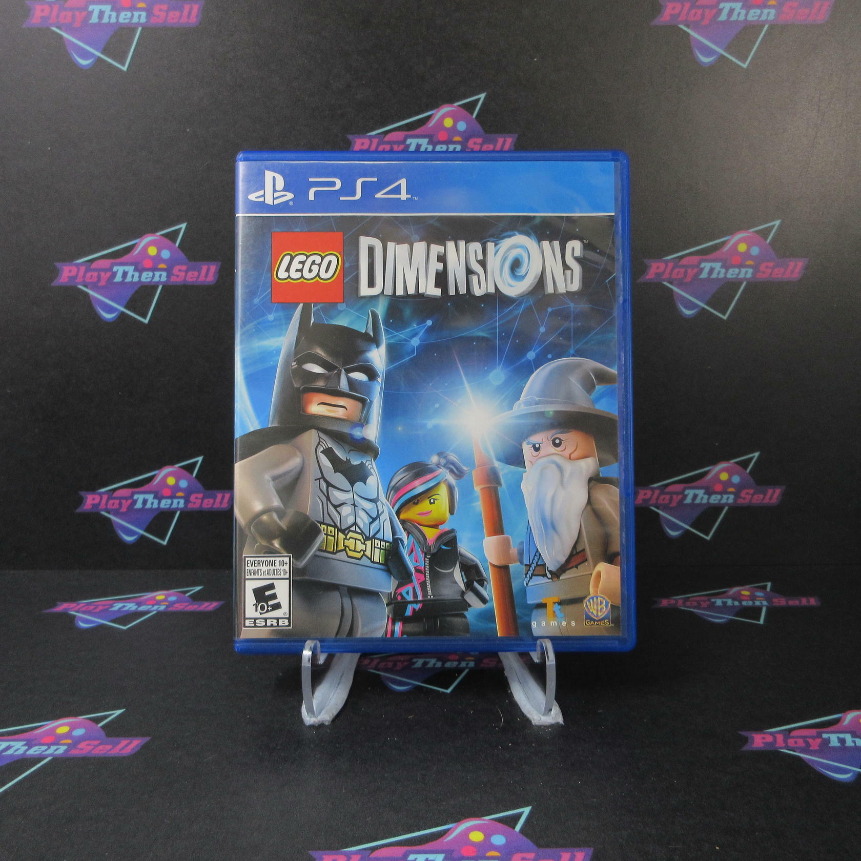 LEGO Dimensions + Poster PS4 PlayStation 4 AD Complete CIB - Very Good