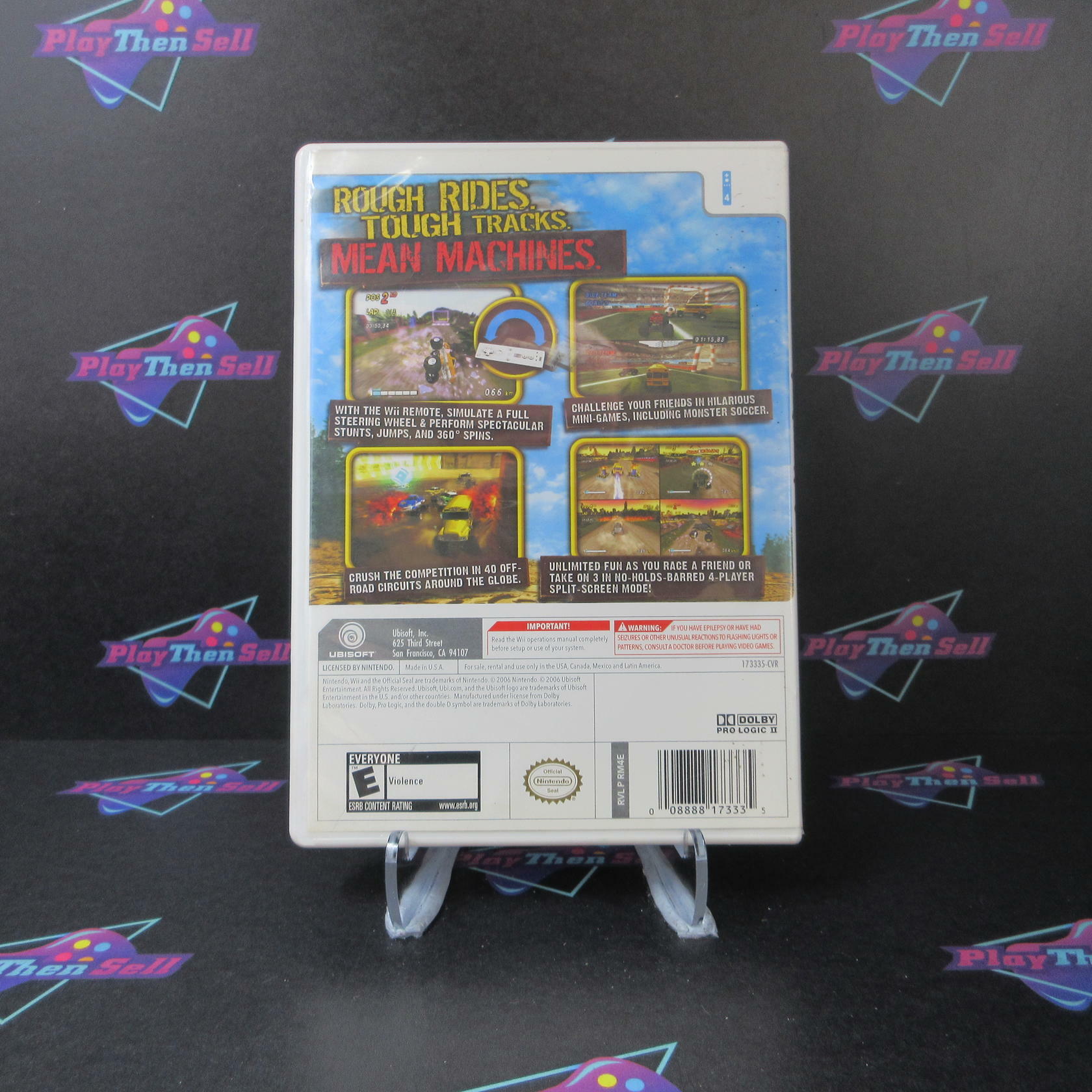 Monster 4x4: World Circuit - Nintendo Wii AD/NM - Very Good
