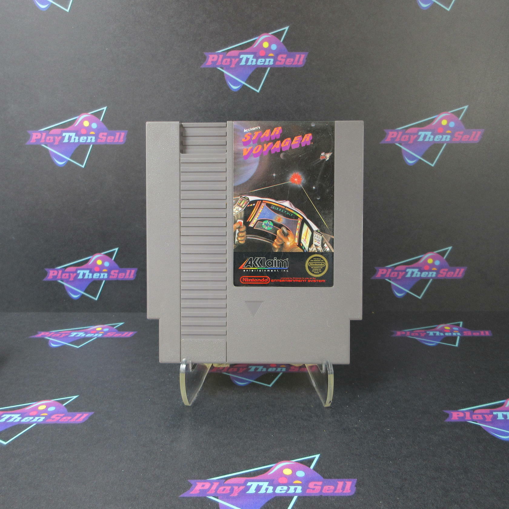 Star Voyager Nintendo NES Cartridge Only Authentic / Tested - Very Good