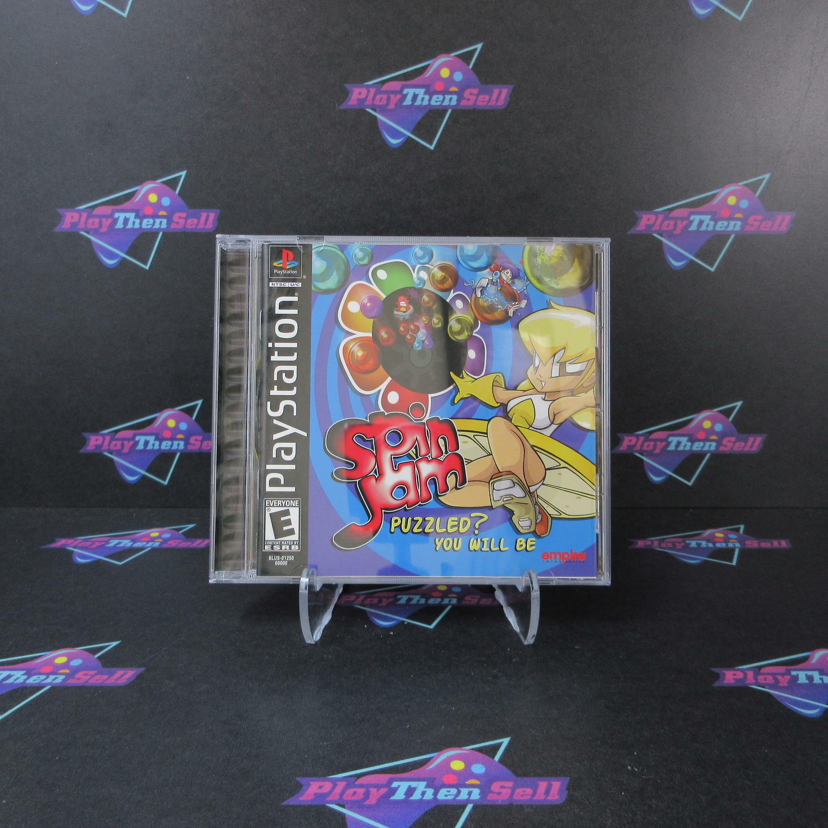 Spin Jam PS1 PlayStation 1 - Like New