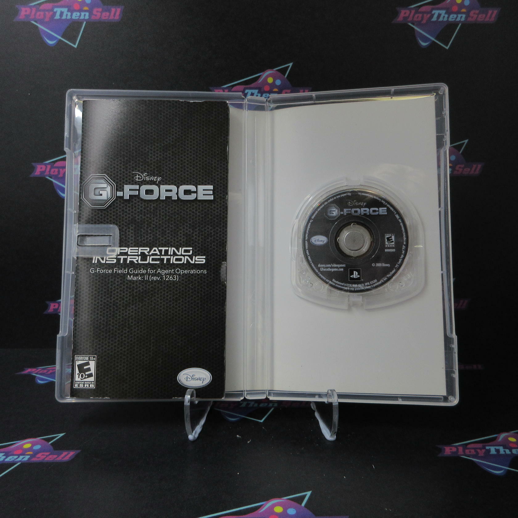 G-Force Clear UMD Sony PSP - Like New