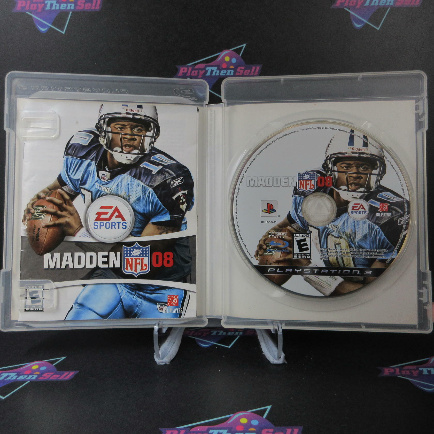 Madden NFL 08 PS3 PlayStation 3 AD Complete CIB - Very Good