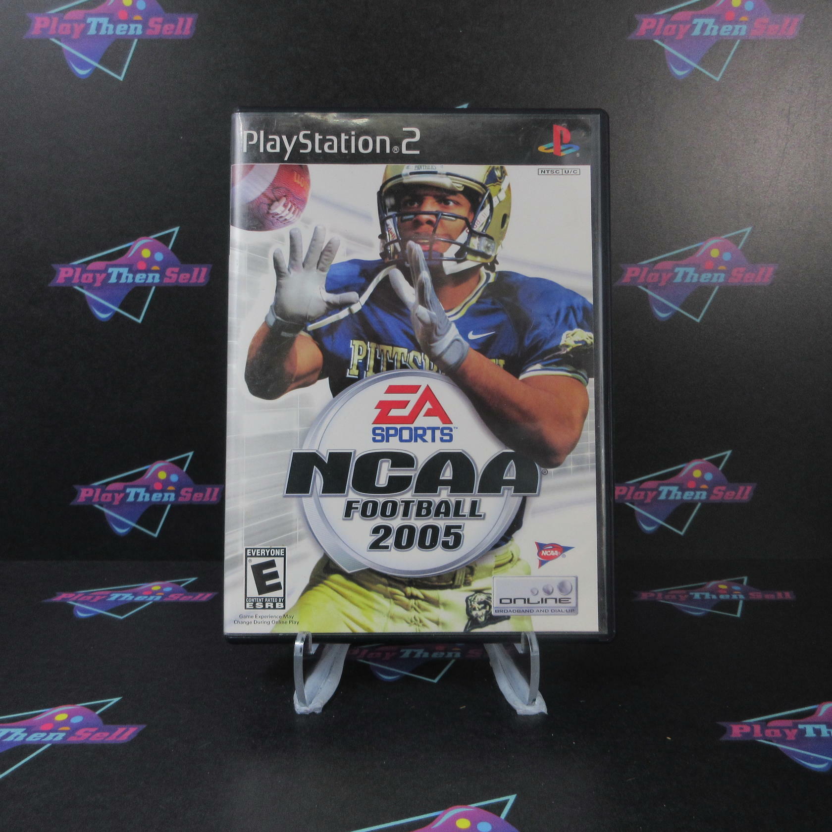 NCAA Football 2005 PS2 PlayStation 2 AD Complete CIB - Very Good