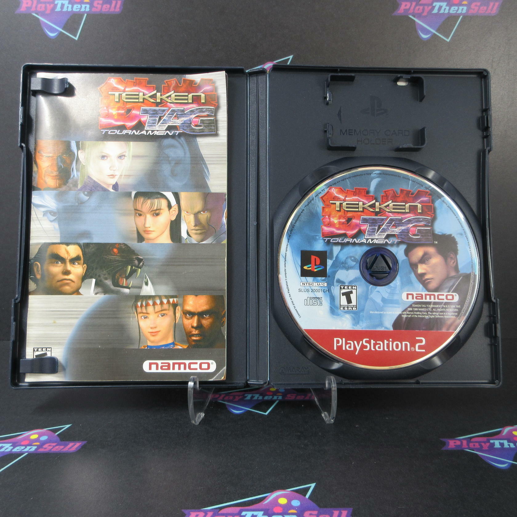 Tekken Tag Tournament GH PS2 PlayStation 2 AD Complete CIB - Very Good