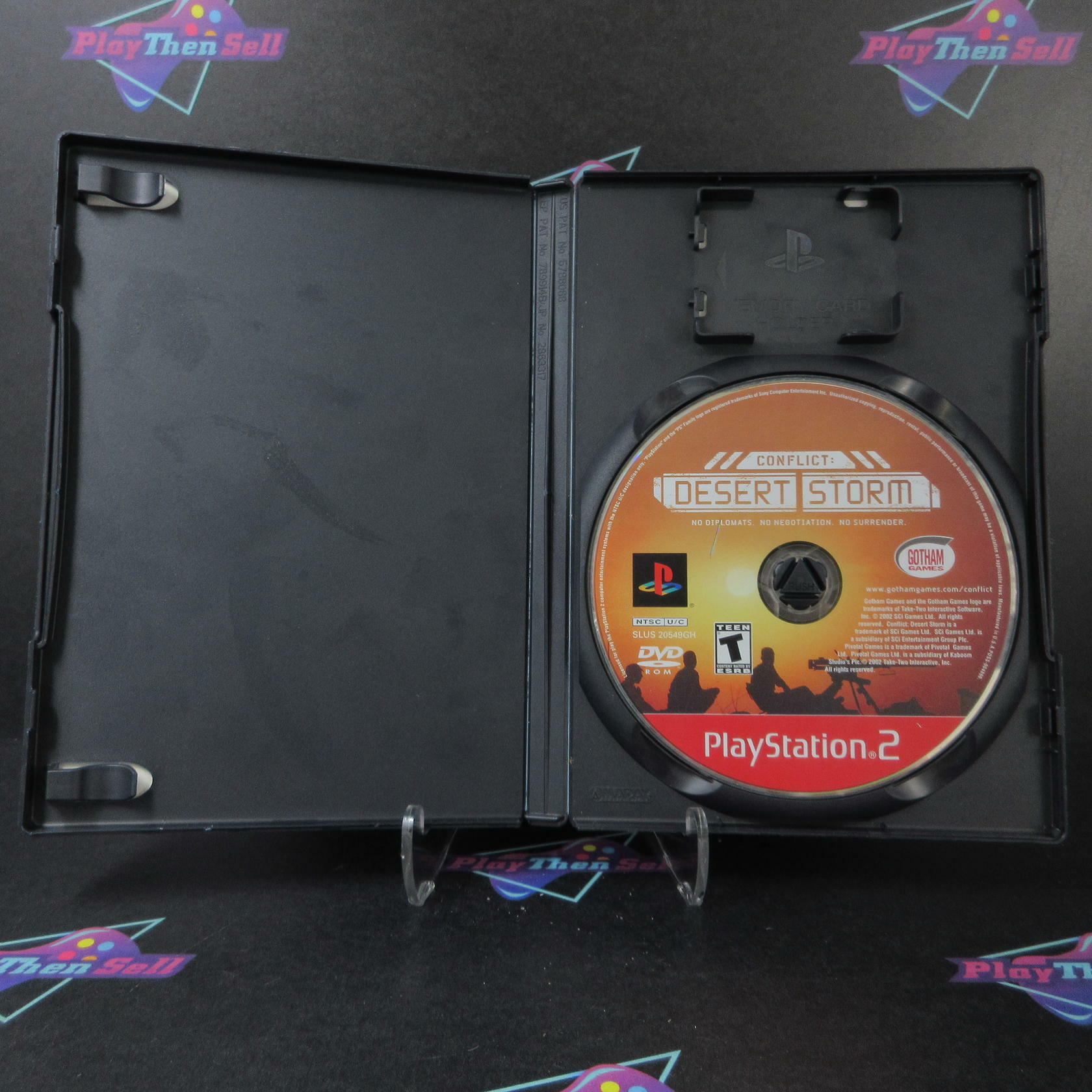 Conflict Desert Storm GH PS2 PlayStation 2 DD/NM - Very Good