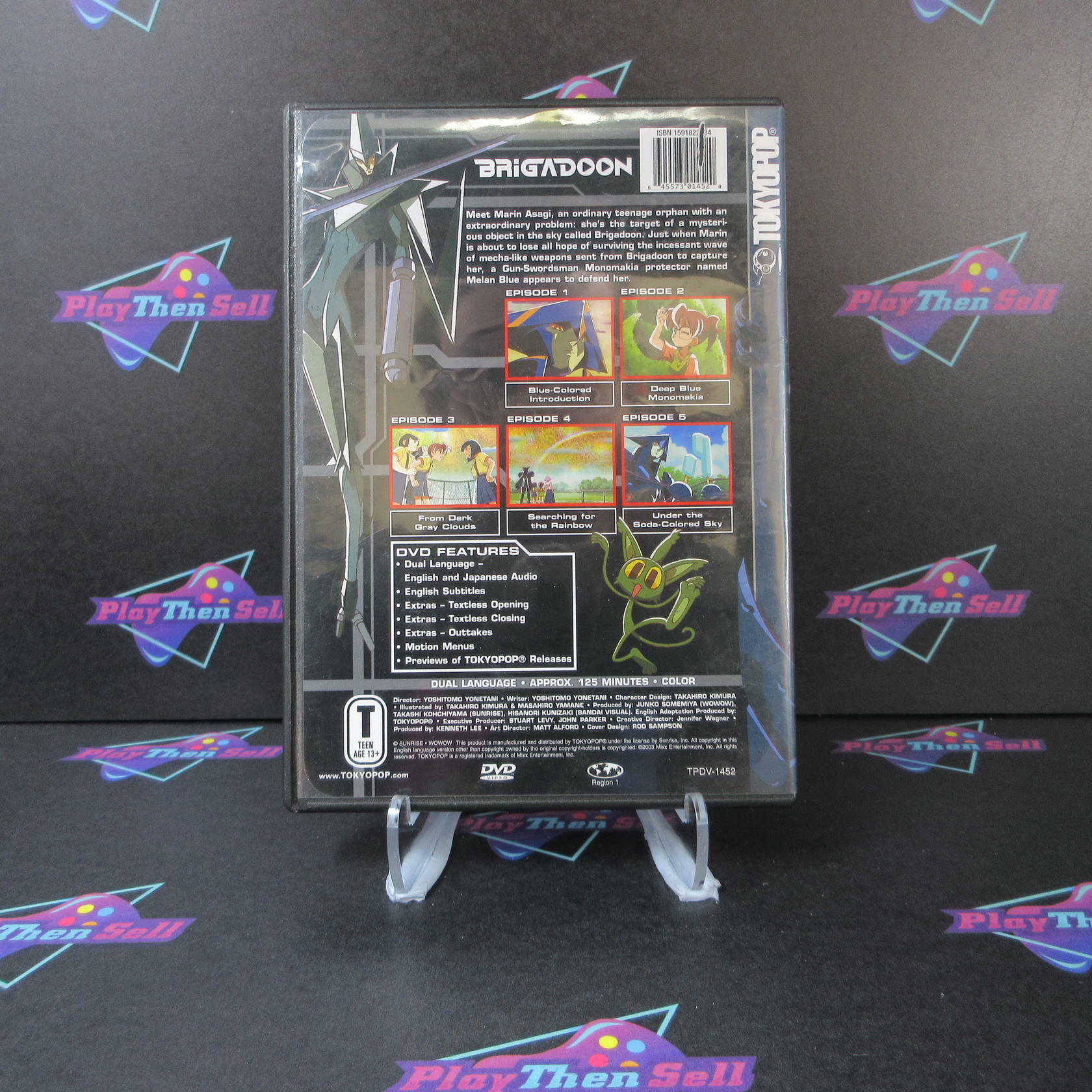 Brigadoon Marin and Melan Blue Vol. 1 - DVD - See Pics - Good