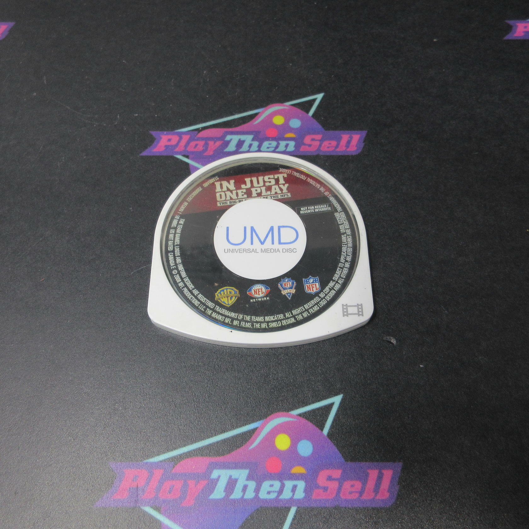 In Just One Play NFL - Sony PSP UMD Disc Only - Good