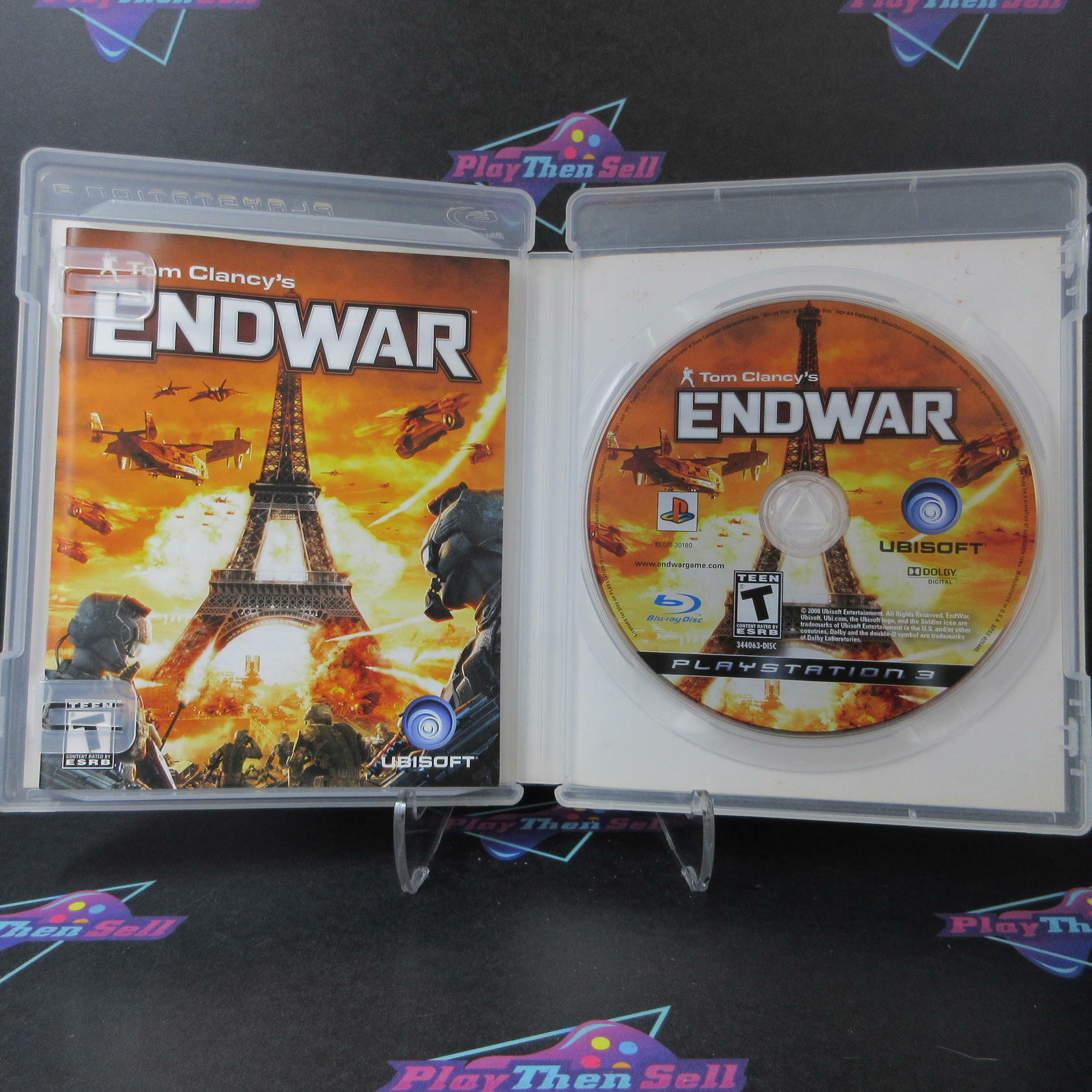Tom Clancy's EndWar PS3 PlayStation 3 AD Complete CIB - Very Good