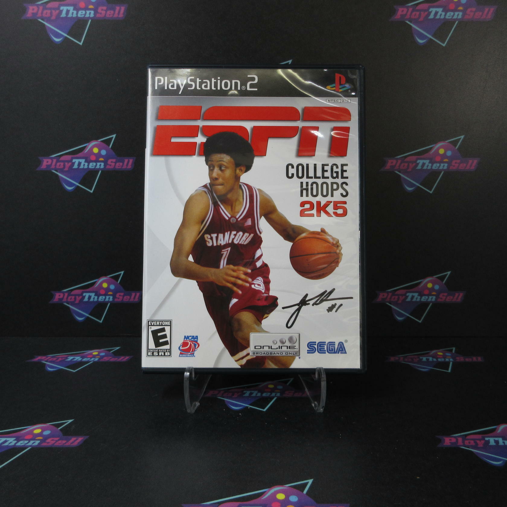 ESPN College Hoops 2K5 PS2 PlayStation 2 AD Complete CIB - Very Good
