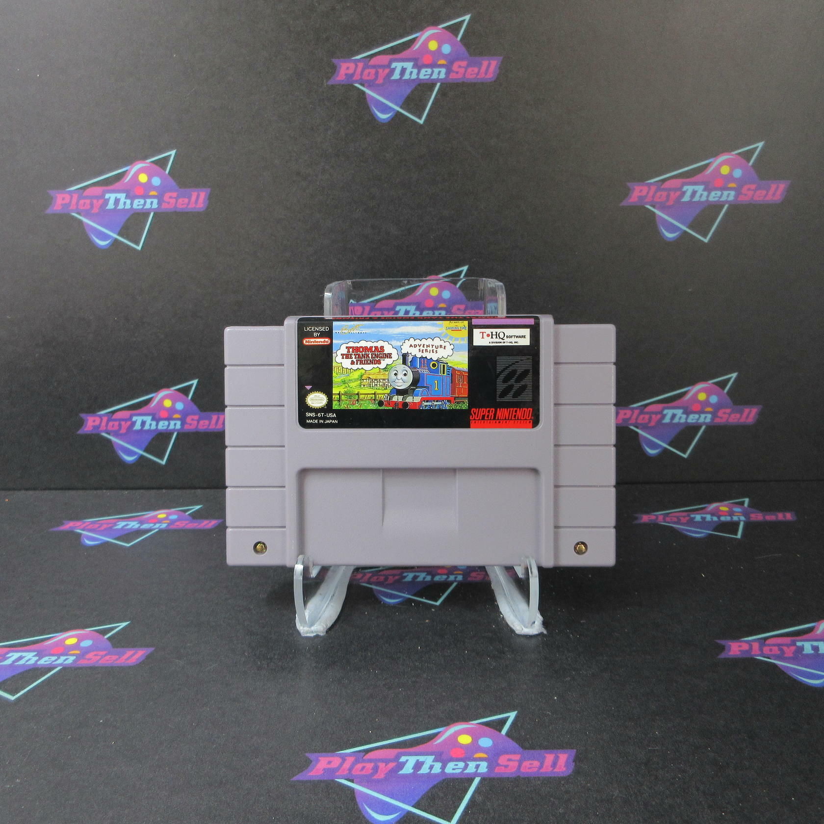 Thomas the Tank Engine & Friends Nintendo SNES Cartridge Only Authentic / Tested - Very Good